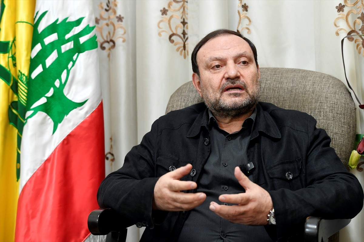 Hizbullah Siyasi Büro Üyesi Galib Ebu Zeyneb, Lübnan’ın başkenti Beyrut’ta AA muhabirine yaptığı...