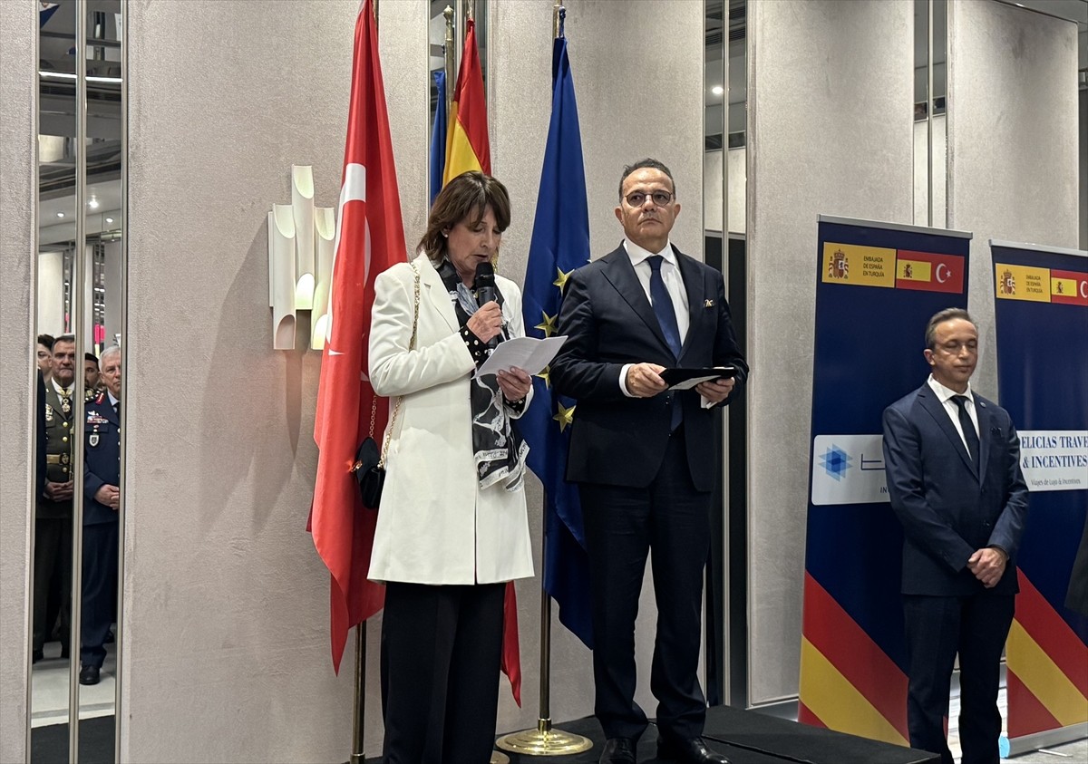 İspanya'nın Ankara Büyükelçiliği tarafından Ulusal Gün vesilesiyle Ankara'da resepsiyon...