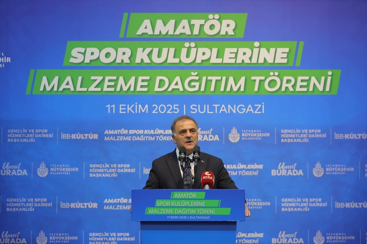 İstanbul Büyükşehir Belediye (İBB) Başkan Vekili Nuri Aslan, İBB'nin Sultangazi'deki İBB Cebeci...