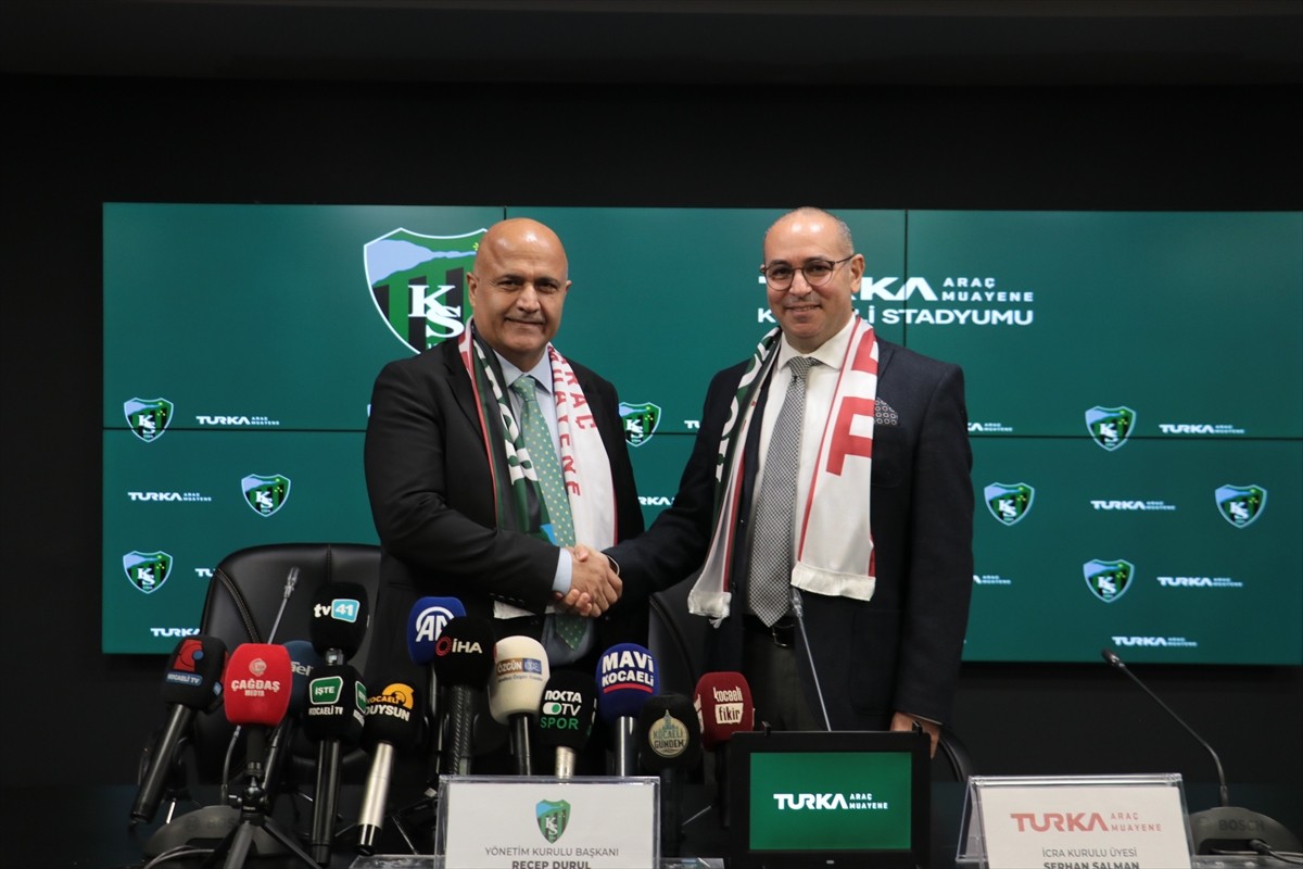 Kocaelispor Kulübü, stat isim sponsorluğu konusunda Turka Araç Muayene ile sözleşme imzaladı....