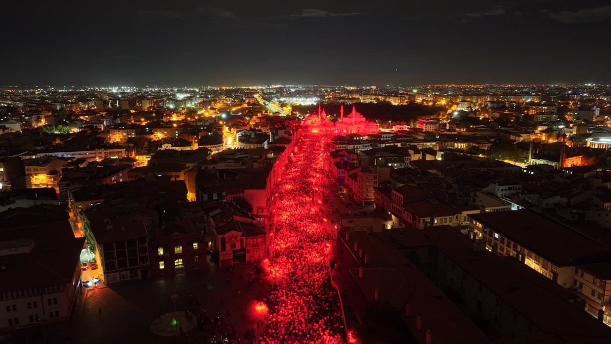 Konya'da İsrail’in Gazze'ye yönelik saldırılarını protesto etmek ve Filistin halkına destek vermek...