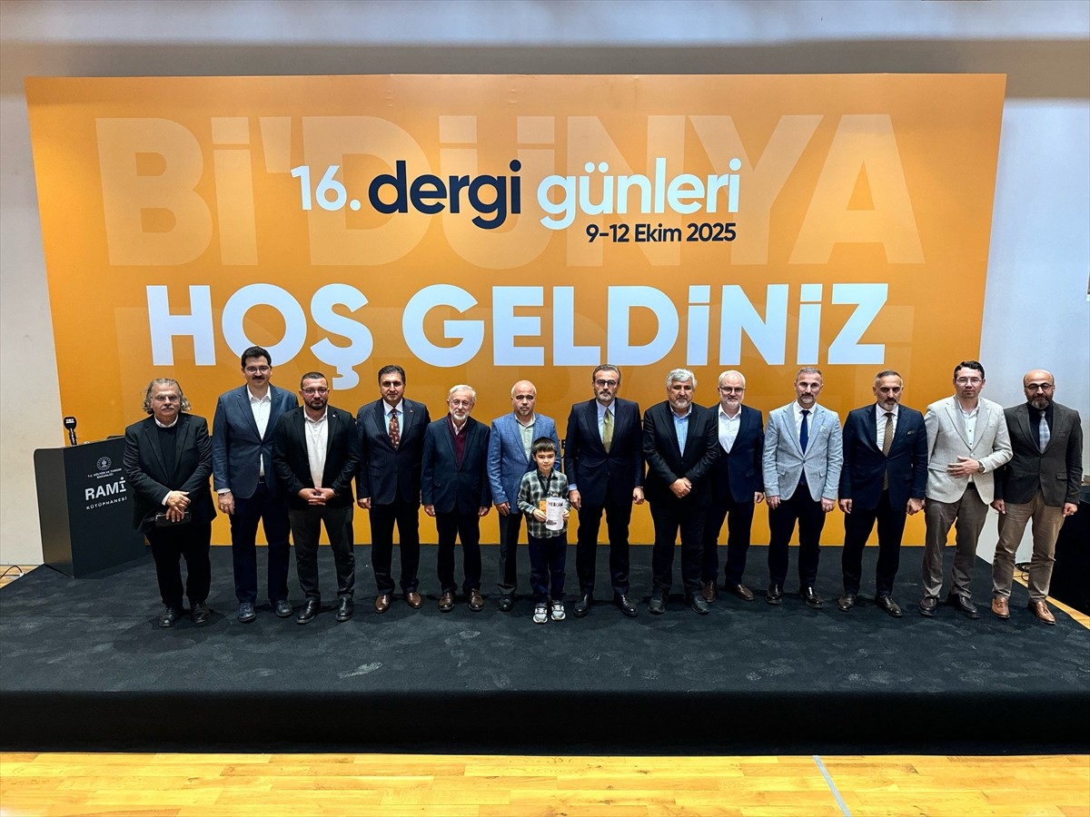 Kültür ve Turizm Bakanlığı himayesinde düzenlenen "16. Uluslararası Dergi Günleri" Rami...