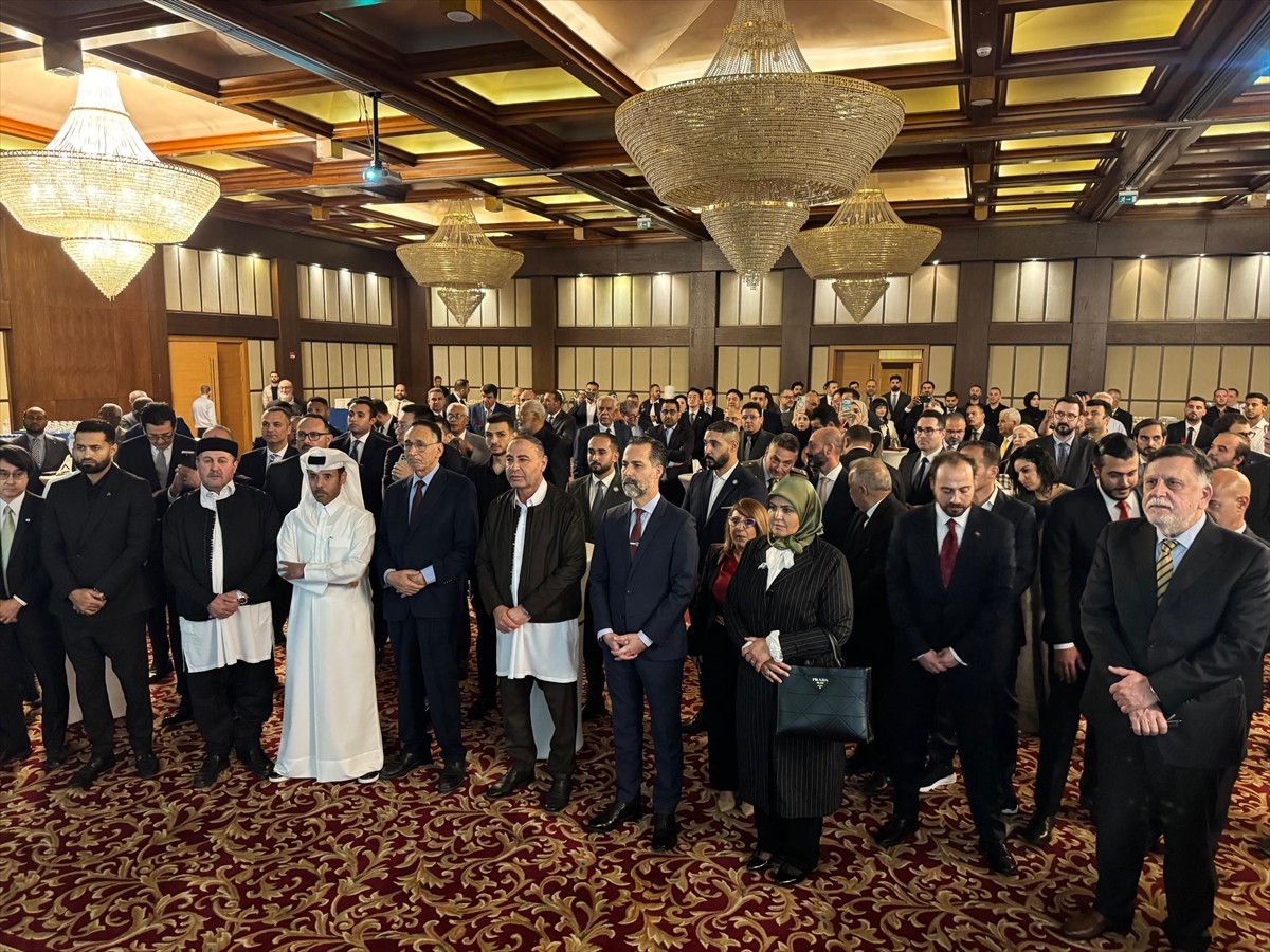 Libya'nın başkenti Trablus'ta 29 Ekim Cumhuriyet Bayramı dolayısıyla kutlama programı...