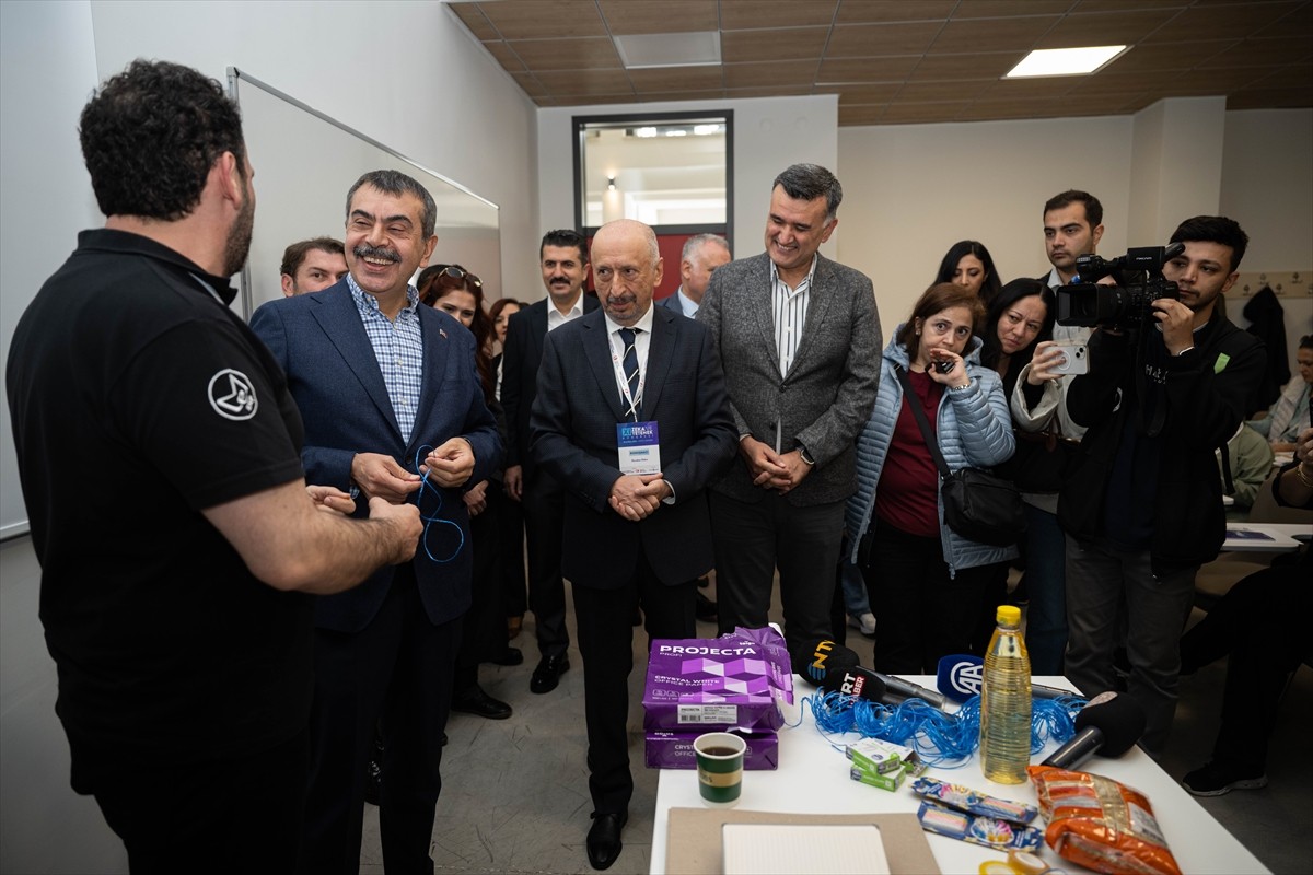 Milli Eğitim Bakanı Yusuf Tekin, Orta Doğu Teknik Üniversitesi (ODTÜ) Eğitim Fakültesi'nde...