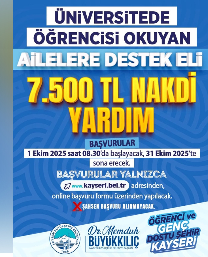 Öğrenci Ailelerine Müjde: 7 Bin 500 TL Eğitim Desteği Başvuruları Başlıyor!