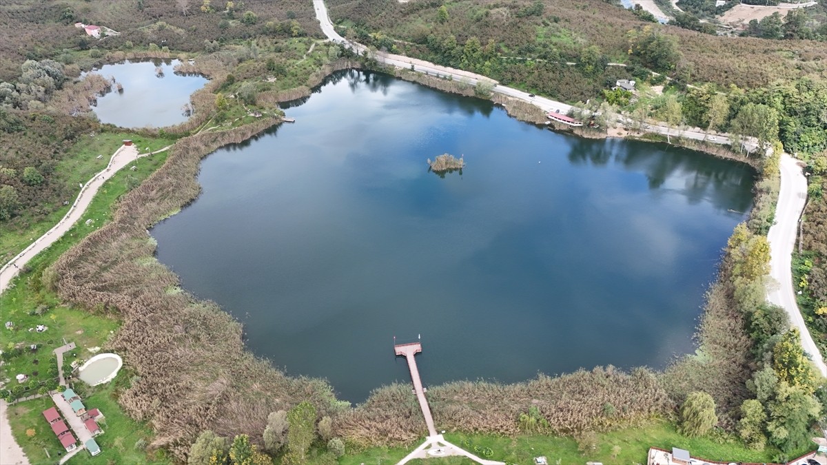 Ordu'da 2024'de yapılan iyileştirme çalışmalarıyla turizme kazandırılan Gaga Gölü, ocak-eylül...