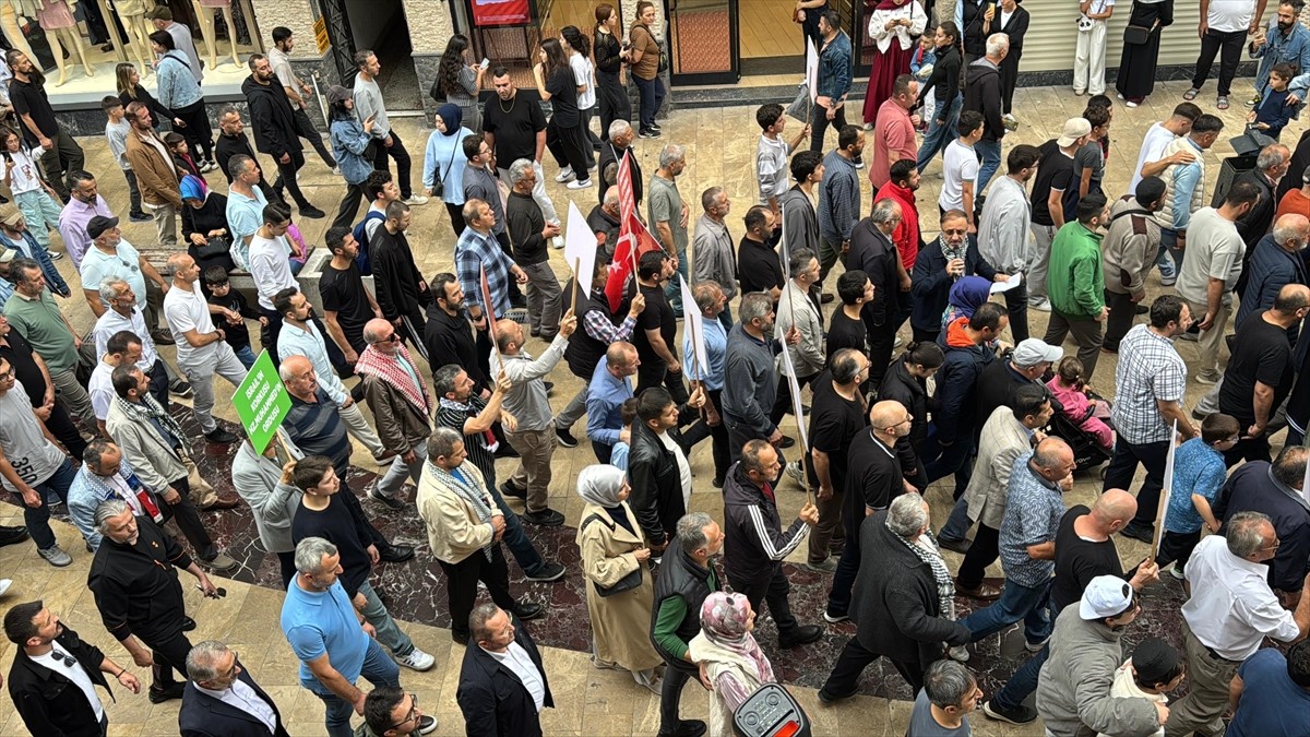 Ordu'da İsrail ablukasını kırmak ve insani yardım ulaştırmak amacıyla Gazze'ye giden Küresel Sumud...