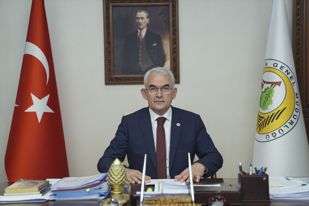 Orman Genel Müdürü Bekir Karacabey, Anadolu Ajansının da Global İletişim Ortağı olduğu Tarım ve...