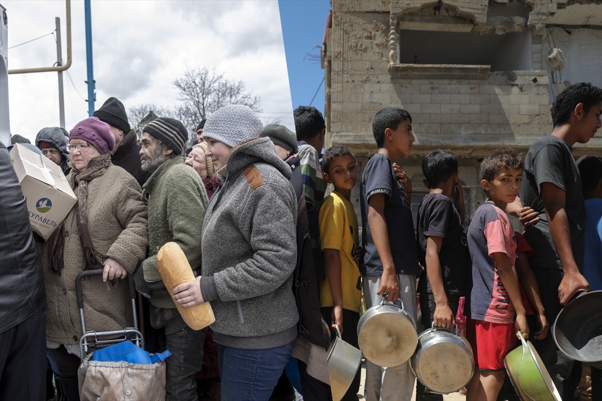 Savaşın etkisiyle Ukrayna ve Gazze'de yaşanan açlık ve su krizi, 16 Ekim Dünya Gıda Günü...