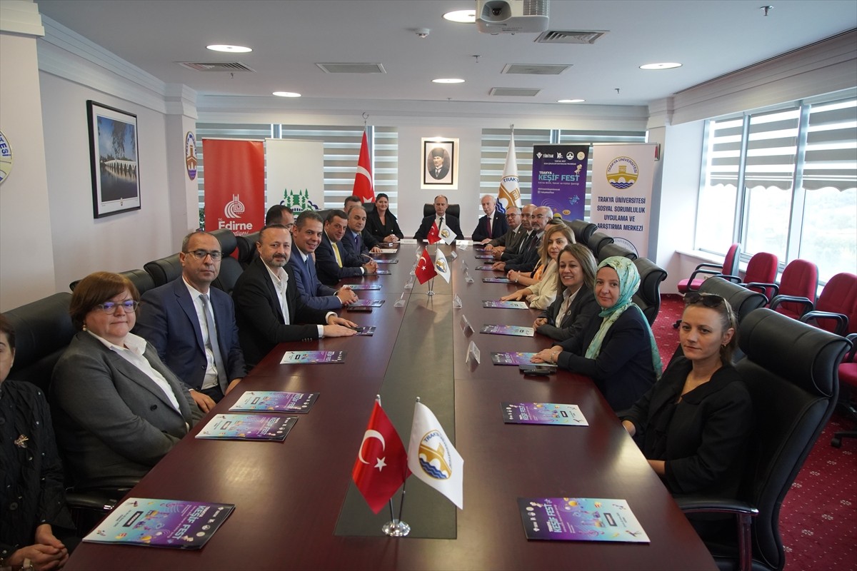 Trakya Üniversitesi (TÜ) ev sahipliğinde düzenlenecek "Trakya Keşif Fest", öğrencileri üç gün...