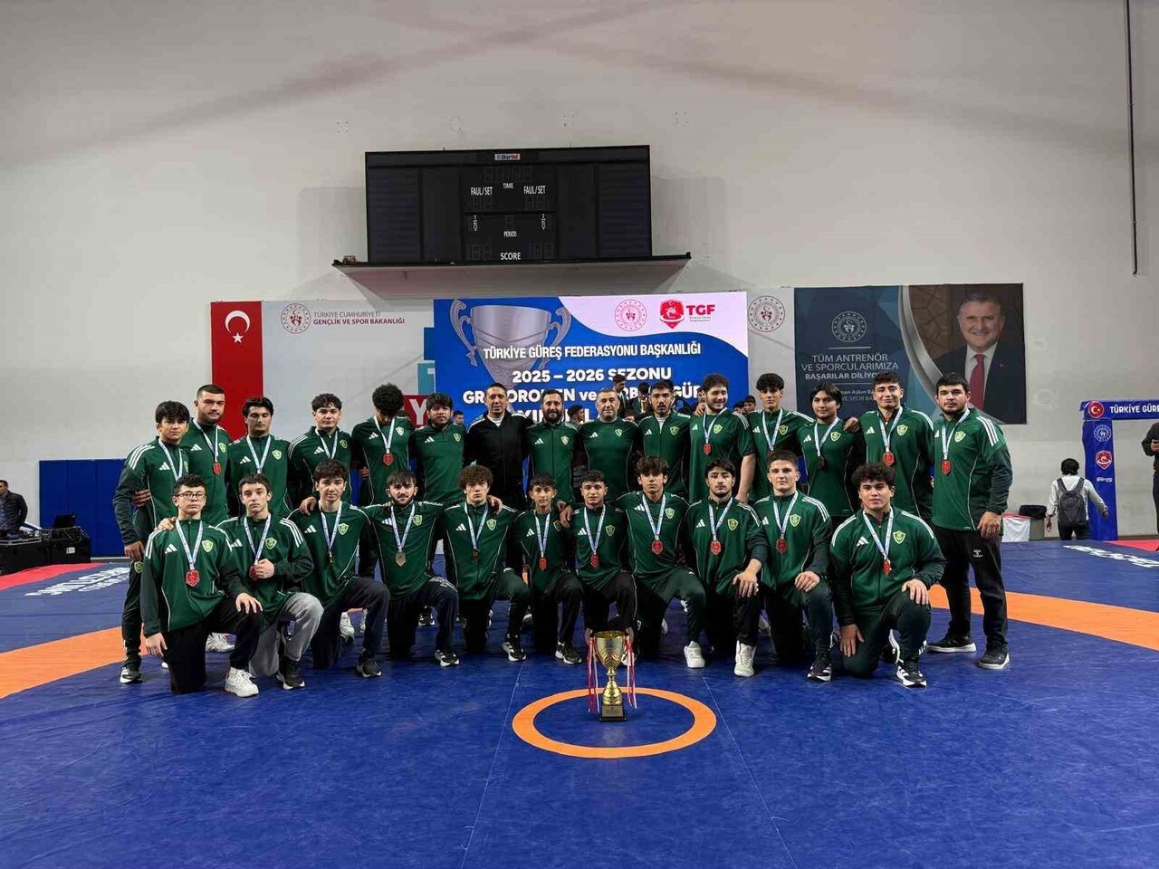 2025-2026 GREKOROMEN GÜREŞ YILDIZLAR LİGİ MÜSABAKALARI 20-22 KASIM TARİHLER ARASINDA ANKARA TAHA...