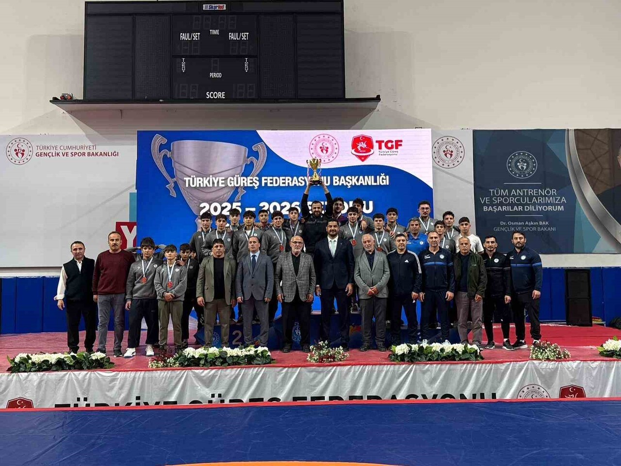 2025-2026 SERBEST GÜREŞ YILDIZLAR LİGİ MÜSABAKALARI ANKARA'DA TAMAMLANDI.