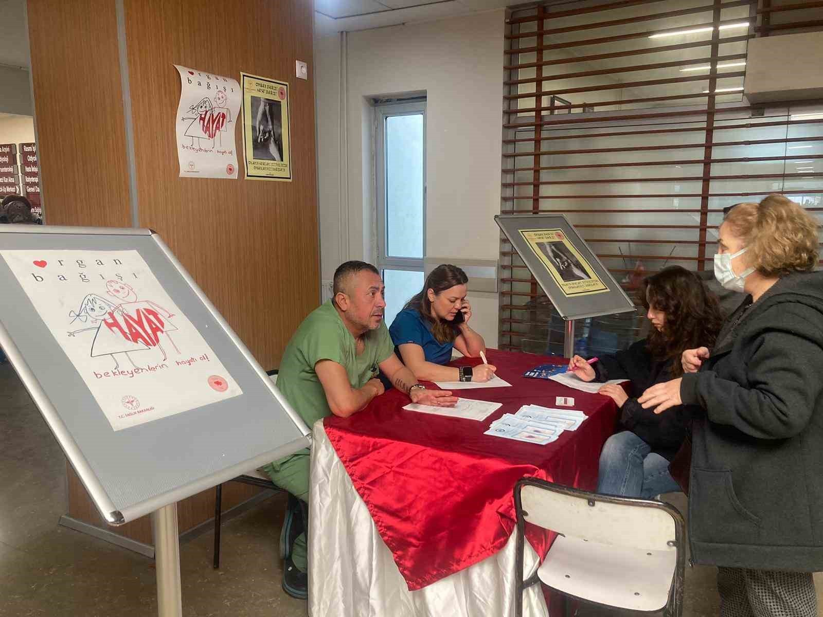 3-9 KASIM ORGAN BAĞIŞI HAFTASI DOLAYISIYLA, TOPLUMDA ORGAN BAĞIŞININ ÖNEMİNE DİKKAT ÇEKMEK VE...