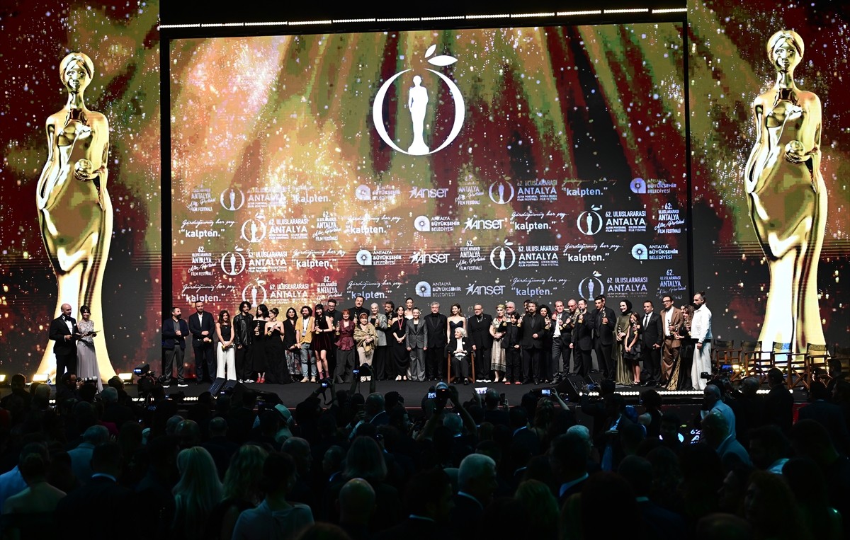 62. Uluslararası Antalya Altın Portakal Film Festivali'nin kapanış ve ödül töreni...