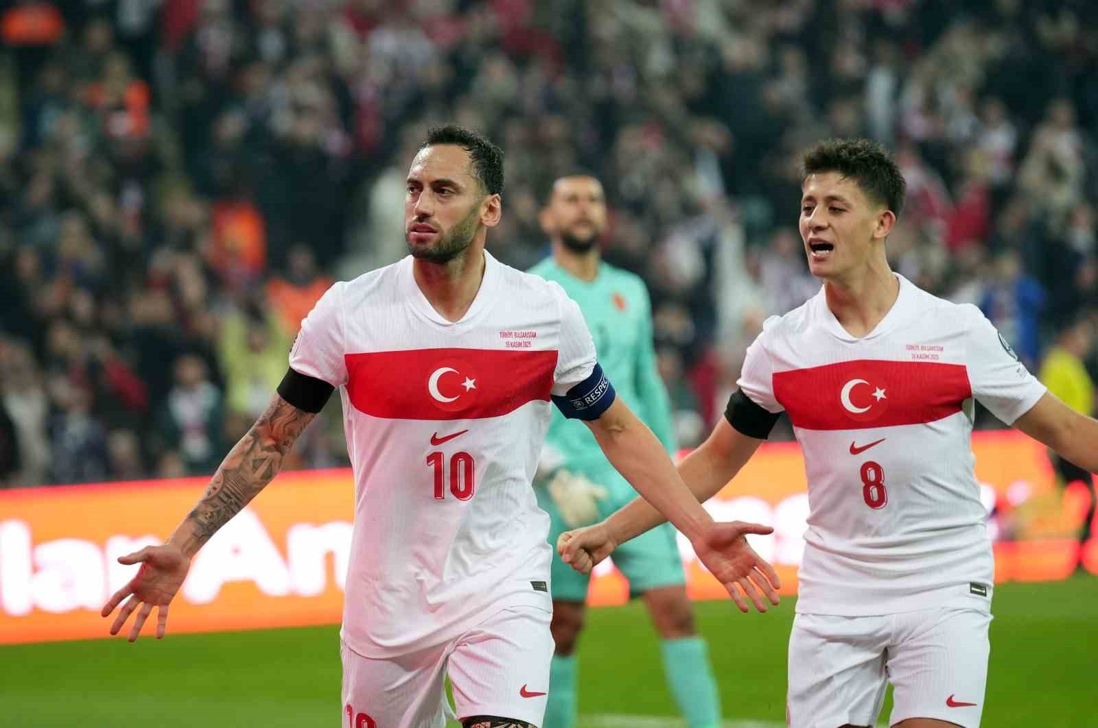 A MİLLİ FUTBOL TAKIMI, 2026 DÜNYA KUPASI AVRUPA ELEMELERİ E GRUBU 5. MAÇINDA BURSA'DA BULGARİSTAN...