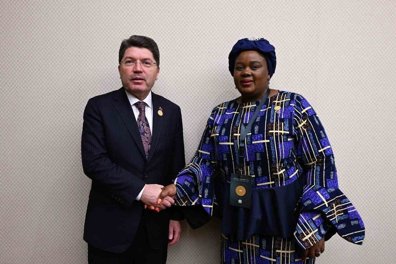 ADALET BAKANI YILMAZ TUNÇ, GÜNEY AFRİKA ADALET BAKANI MMAMOLOKO KUBAYİ İLE GÖRÜŞMESİNDE, GÜNEY...