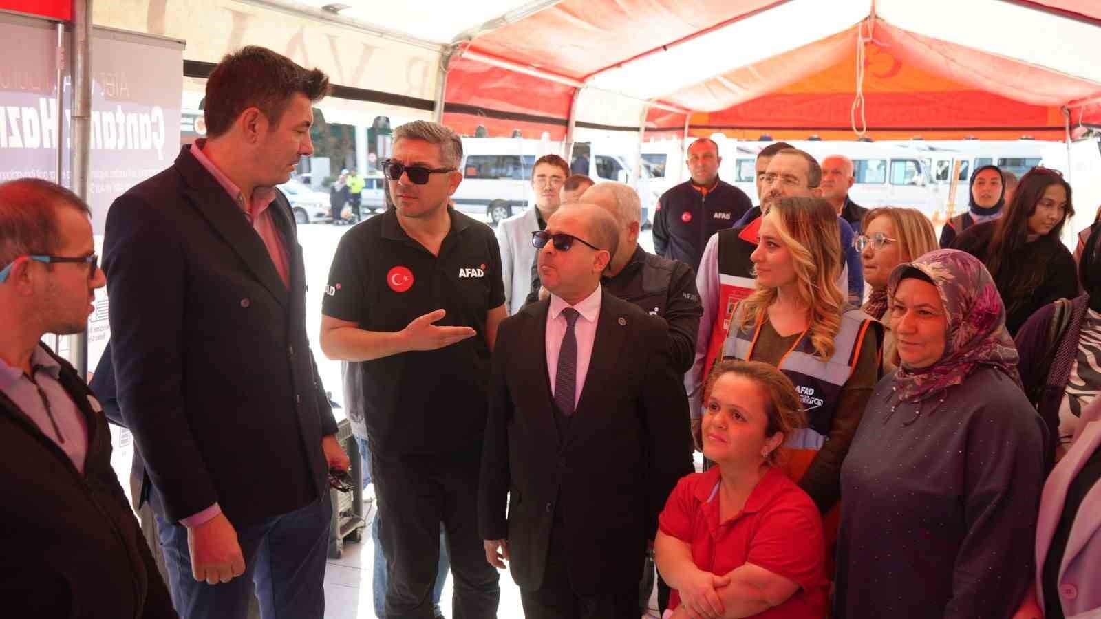 AFYONKARAHİSAR VALİLİĞİ HİMAYELERİNDE YÜRÜTÜLEN VE ENGELLİ BİREYLERİN AFETLERE KARŞI HAZIRLIK...