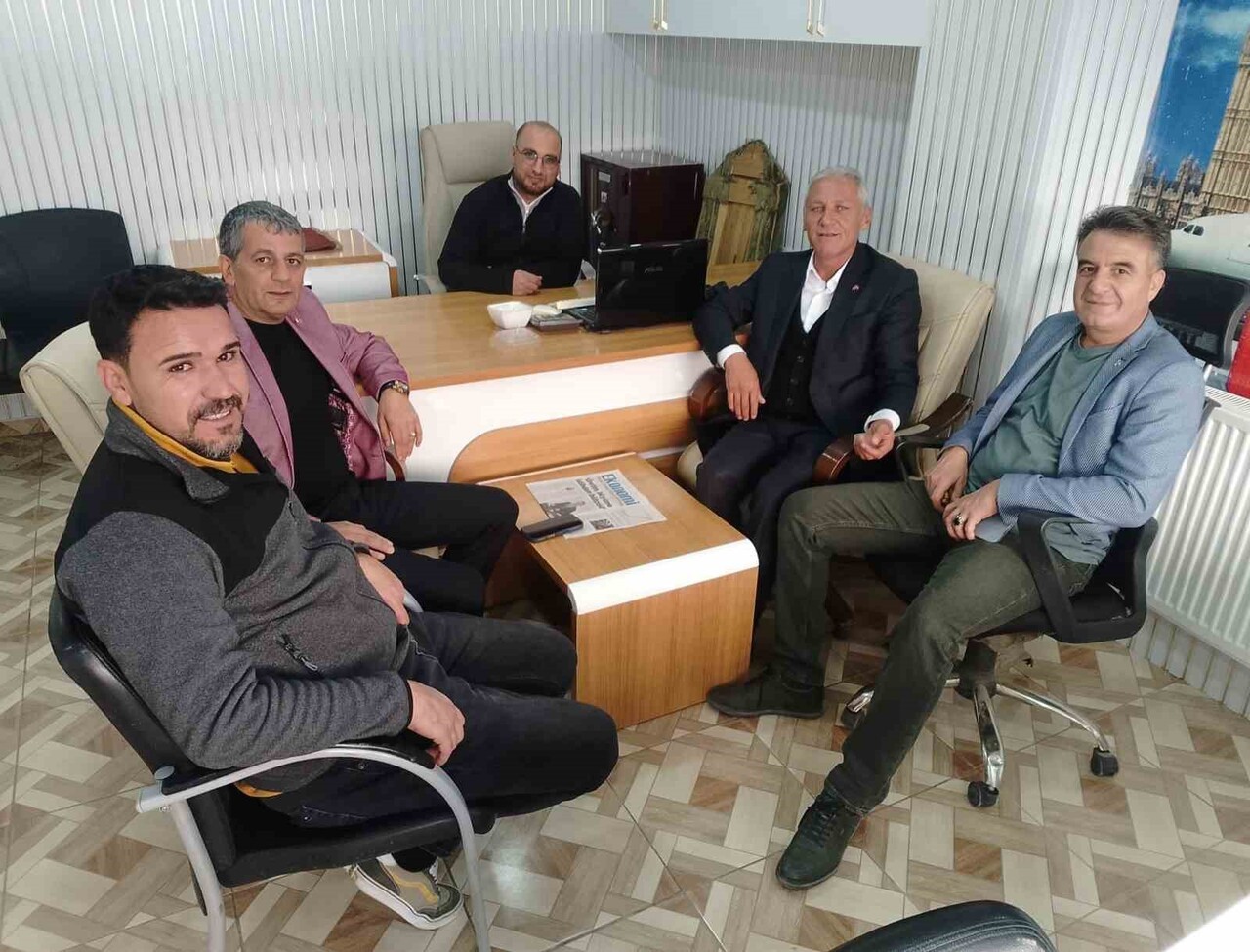 AĞRI'NIN PATNOS İLÇESİNDE MHP İLÇE BAŞKANI ŞAHİN YAMAN, GENEL BAŞKAN DEVLET BAHÇELİ'NİN...