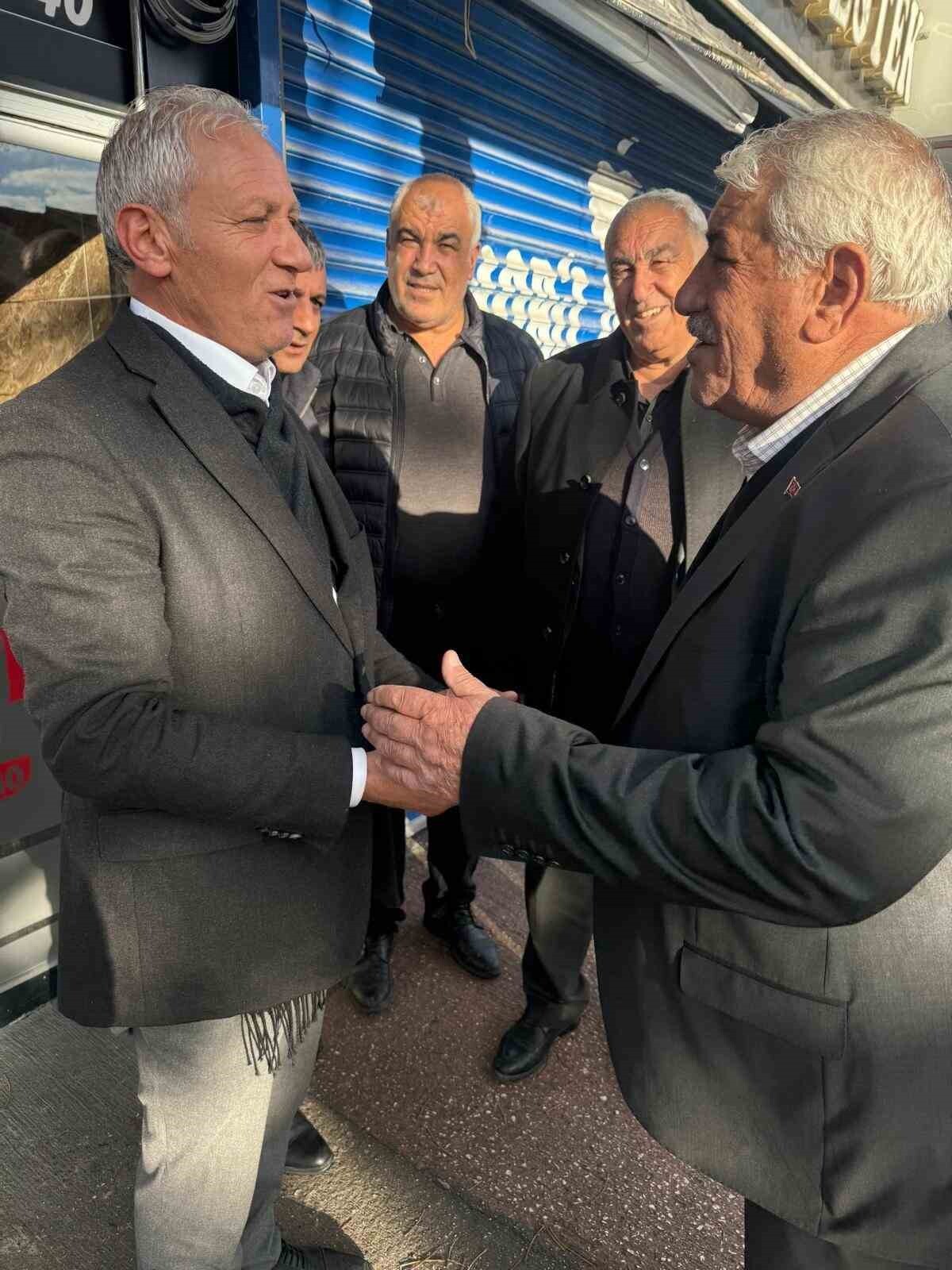 AĞRI'NIN PATNOS İLÇESİNDE MHP İLÇE BAŞKANI ŞAHİN YAMAN, GENEL BAŞKAN DEVLET BAHÇELİ'NİN...