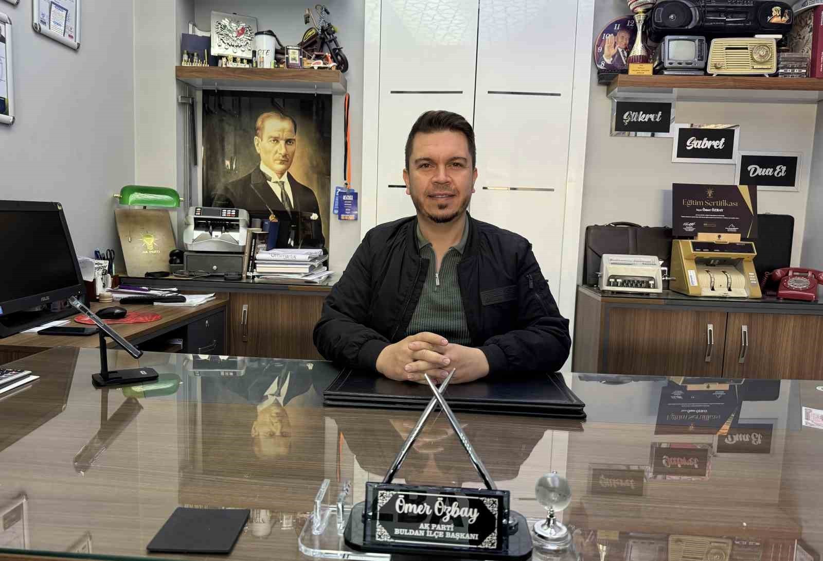 AK PARTİ BULDAN İLÇE BAŞKANI ÖMER ÖZBAY, CHP’Lİ BELEDİYE BAŞKANININ BAŞTA OSB OLMAK ÜZERE BİRÇOK...