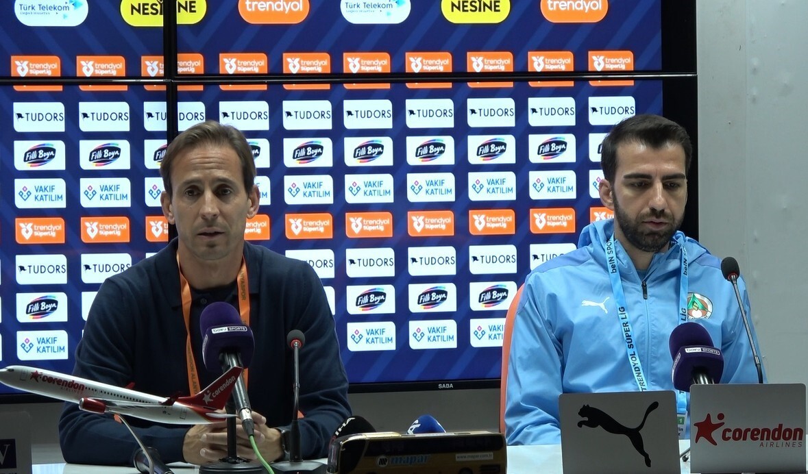 ALANYASPOR TEKNİK DİREKTÖRÜ JOAO PEREİRA, KASIMPAŞA MAÇININ ARDINDAN YAPTIĞI AÇIKLAMADA, "DAHA...