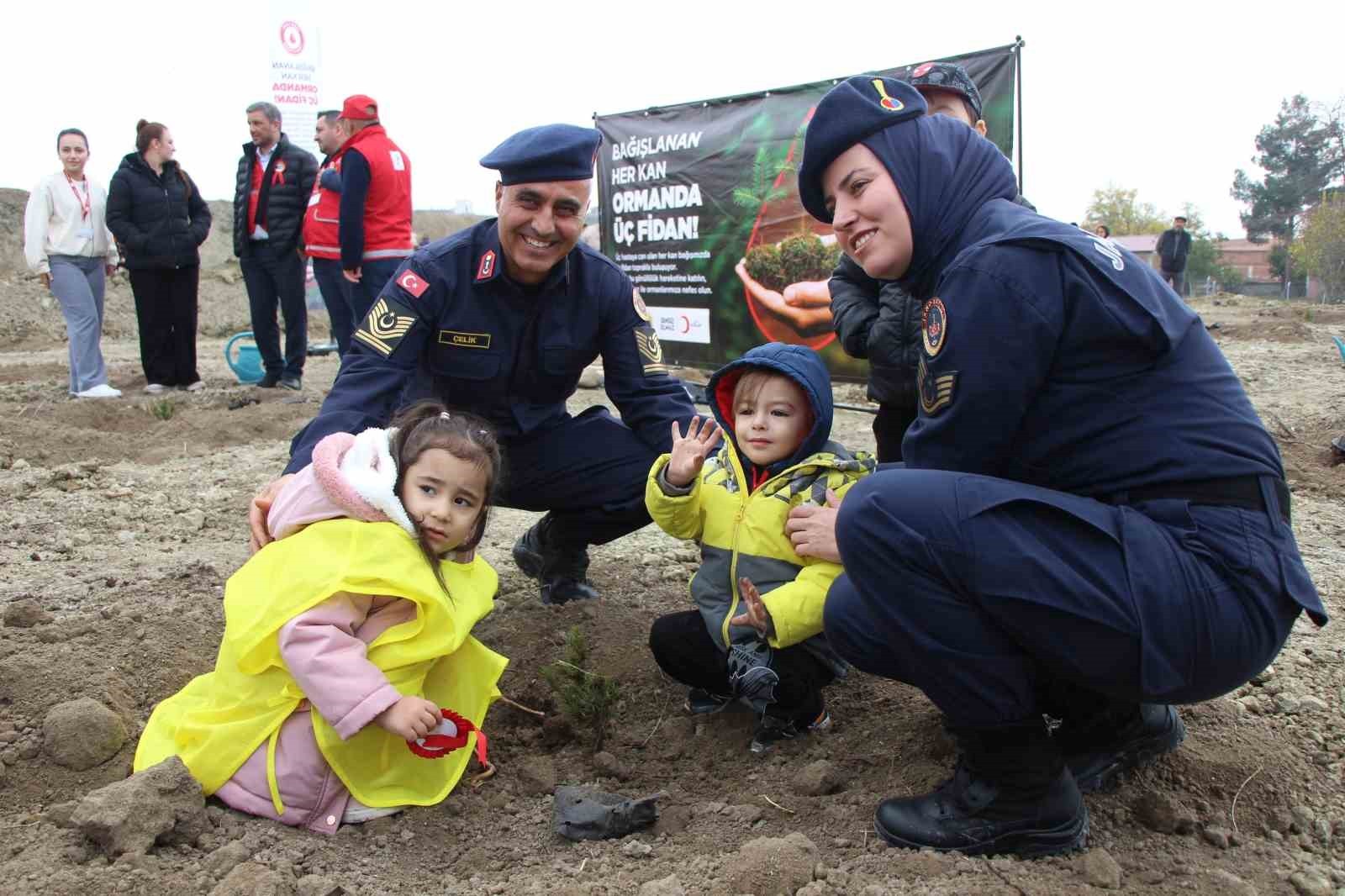 AMASYA’DA MİLLİ AĞAÇLANDIRMA GÜNÜ’NDE 4 BİNDEN FAZLA FİDAN TOPRAKLA BULUŞTU. SULUOVA BESİ ORGANİZE...