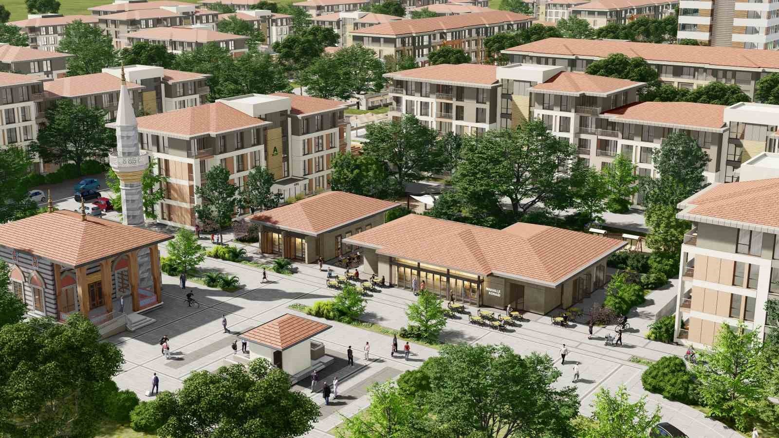 ANKARA (İHA) - "EV SAHİBİ TÜRKİYE" SLOGANIYLA HAYATA GEÇİRİLEN, 81 İLDE 500 BİN SOSYAL KONUTUN...