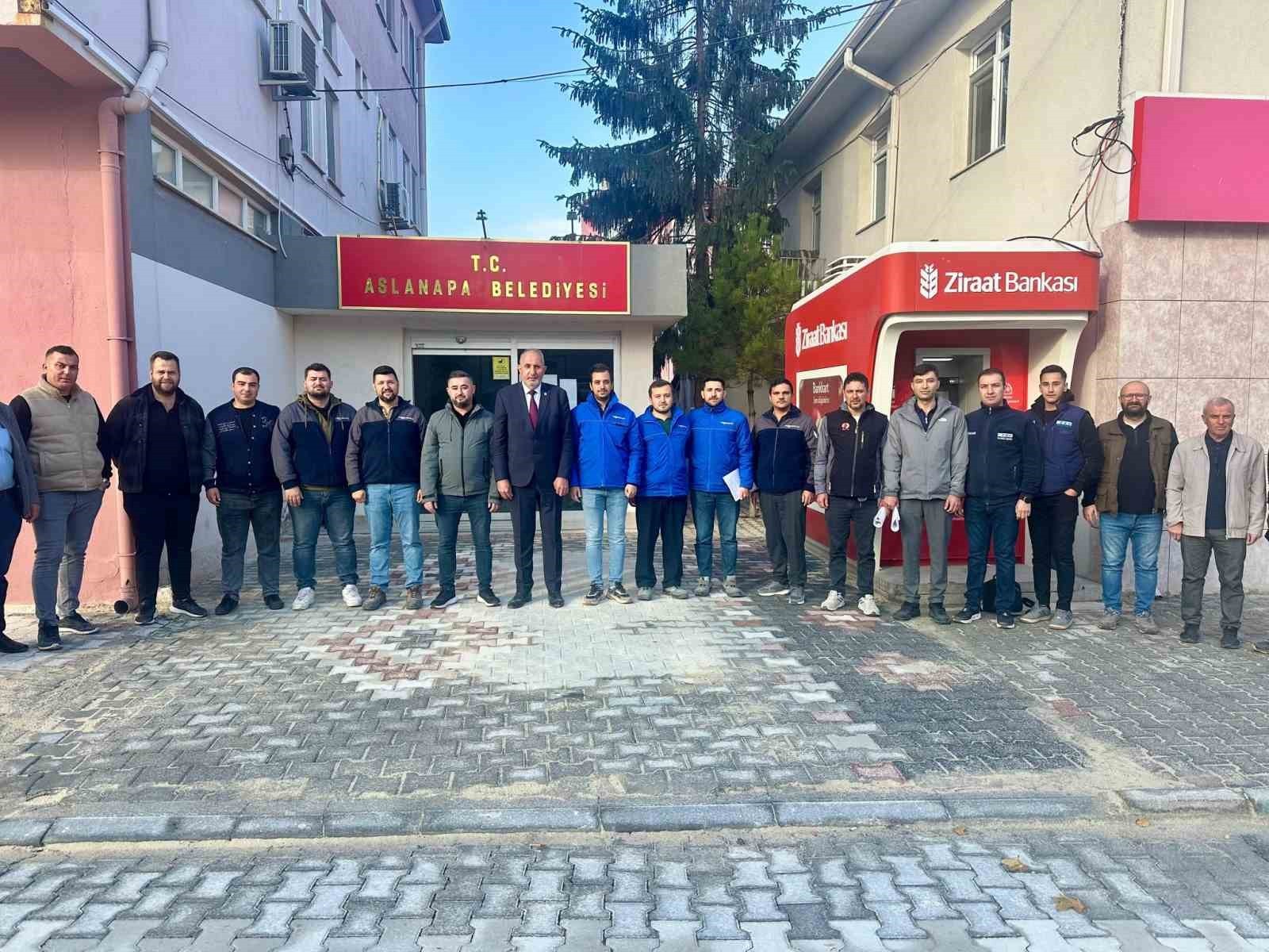 ASLANAPA’DA DOĞALGAZ SEVİNCİ