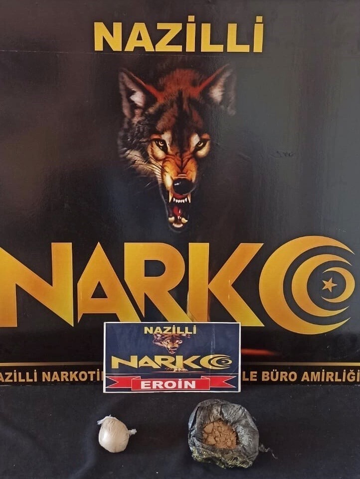 AYDIN EMNİYET MÜDÜRLÜĞÜ NARKOTİK SUÇLARLA MÜCADELE ŞUBE MÜDÜRLÜĞÜ EKİPLERİ TARAFINDAN NAZİLLİ...