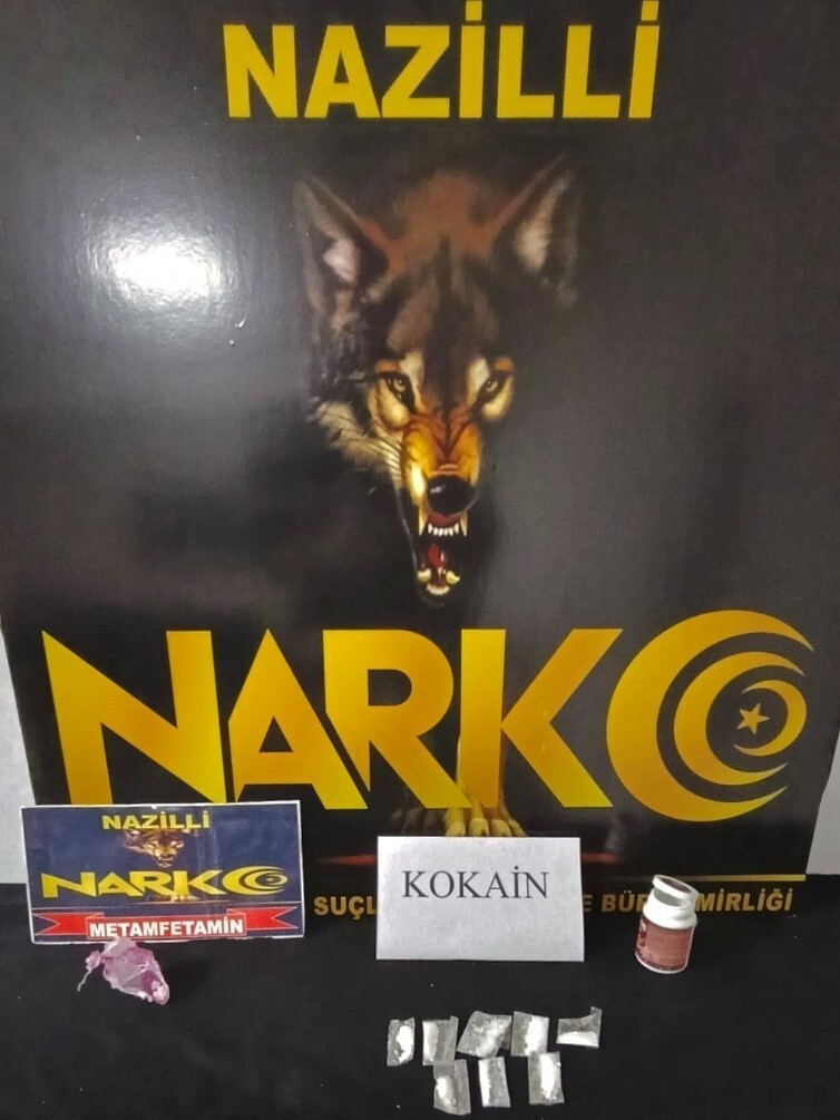AYDIN EMNİYET MÜDÜRLÜĞÜ NARKOTİK SUÇLARLA MÜCADELE ŞUBE MÜDÜRLÜĞÜ EKİPLERİ TARAFINDAN NAZİLLİ...