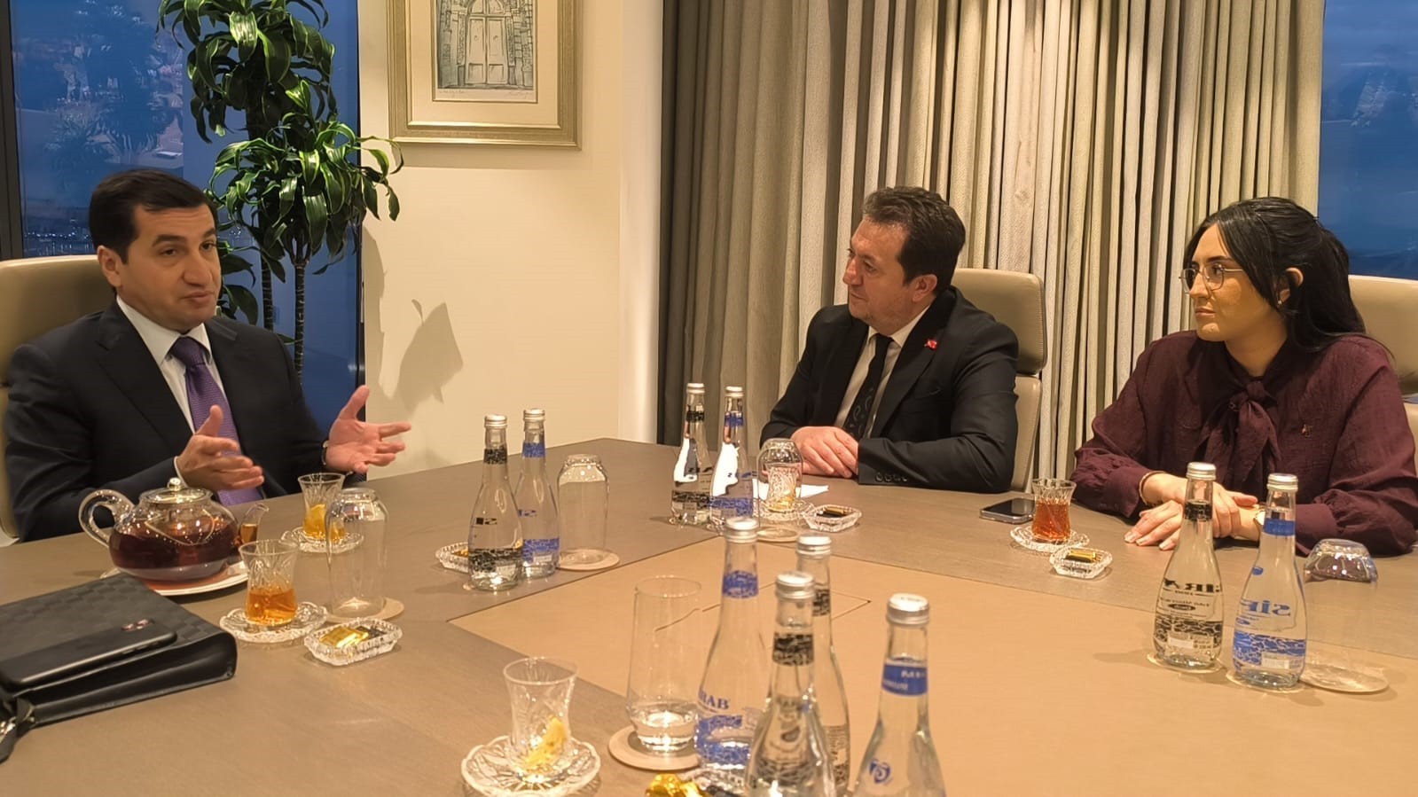 AZERBAYCAN CUMHURBAŞKANI YARDIMCISI VE CUMHURBAŞKANLIĞI İDARESİ DIŞ POLİTİKA DAİRESİ BAŞKANI...