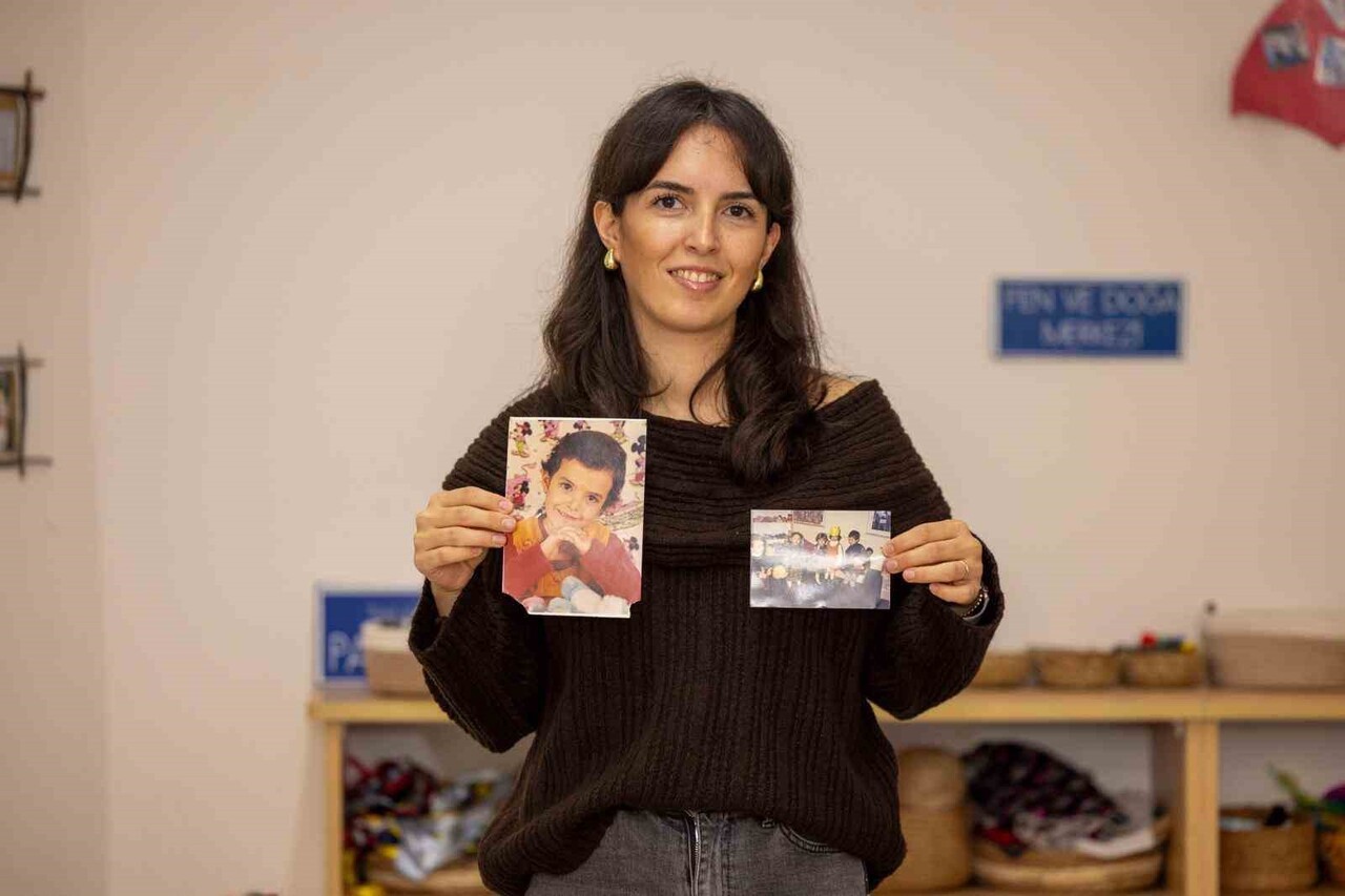 BAŞAK KÖSE, HENÜZ 4 YAŞINDAYKEN ADIM ATTIĞI ANAOKULUNA 25 YIL SONRA ÖĞRETMEN OLARAK GERİ...