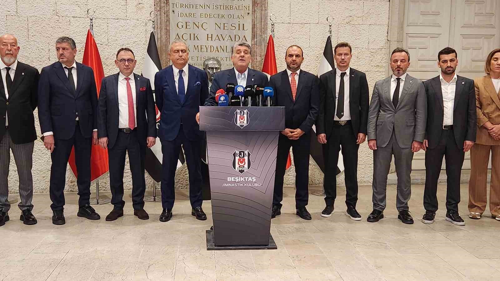 BEŞİKTAŞ KULÜBÜ BAŞKANI SERDAL ADALI, HİZMET ETMEK İÇİN YÖNETİME GELDİKLERİNİ VE BU GÖREVİ...