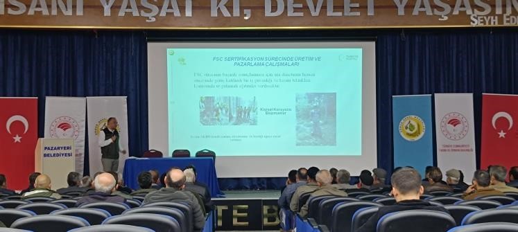 BİLECİK'TE ORMANLAR SERTİFİKALANIYOR