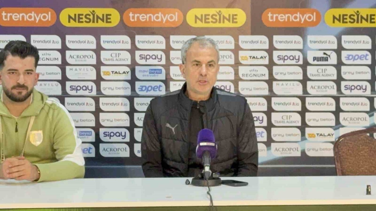 BODRUM FK TEKNİK DİREKTÖRÜ SEFER YILMAZ, ÇORUM FK, MAÇININ ARDINDAN YAPTIĞI AÇIKLAMADA, "SEZON...