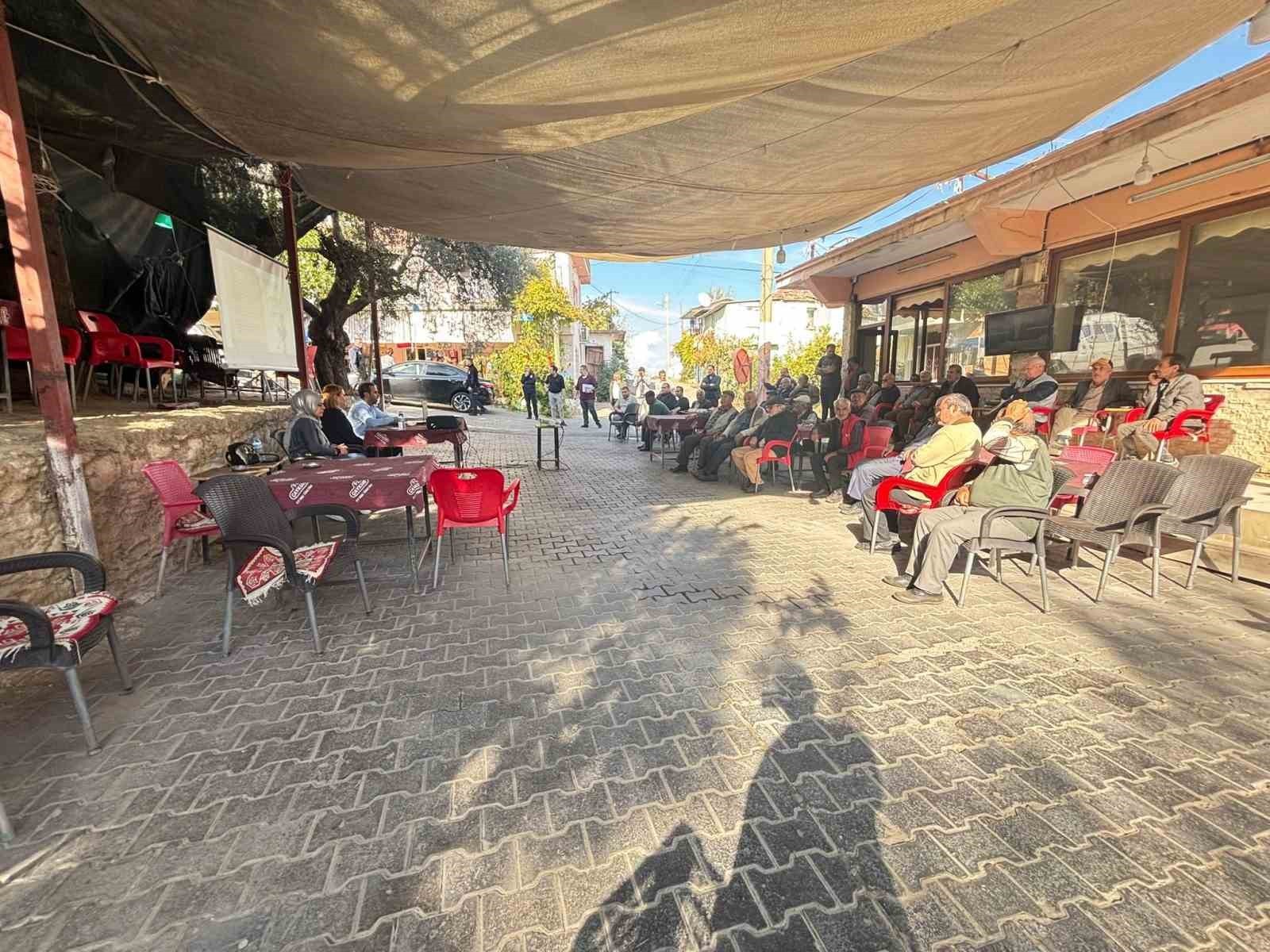 BOZDOĞAN’DA GES PROJESİ İÇİN HALK TOPLANTISI YAPILDI