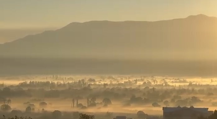 BURSA'YA SİS ÇÖKTÜ, GÖRÜNTÜ KARTPOSTALLARI ARATMADI AMA SÜRÜCÜLER ZOR ANLAR YAŞADI.