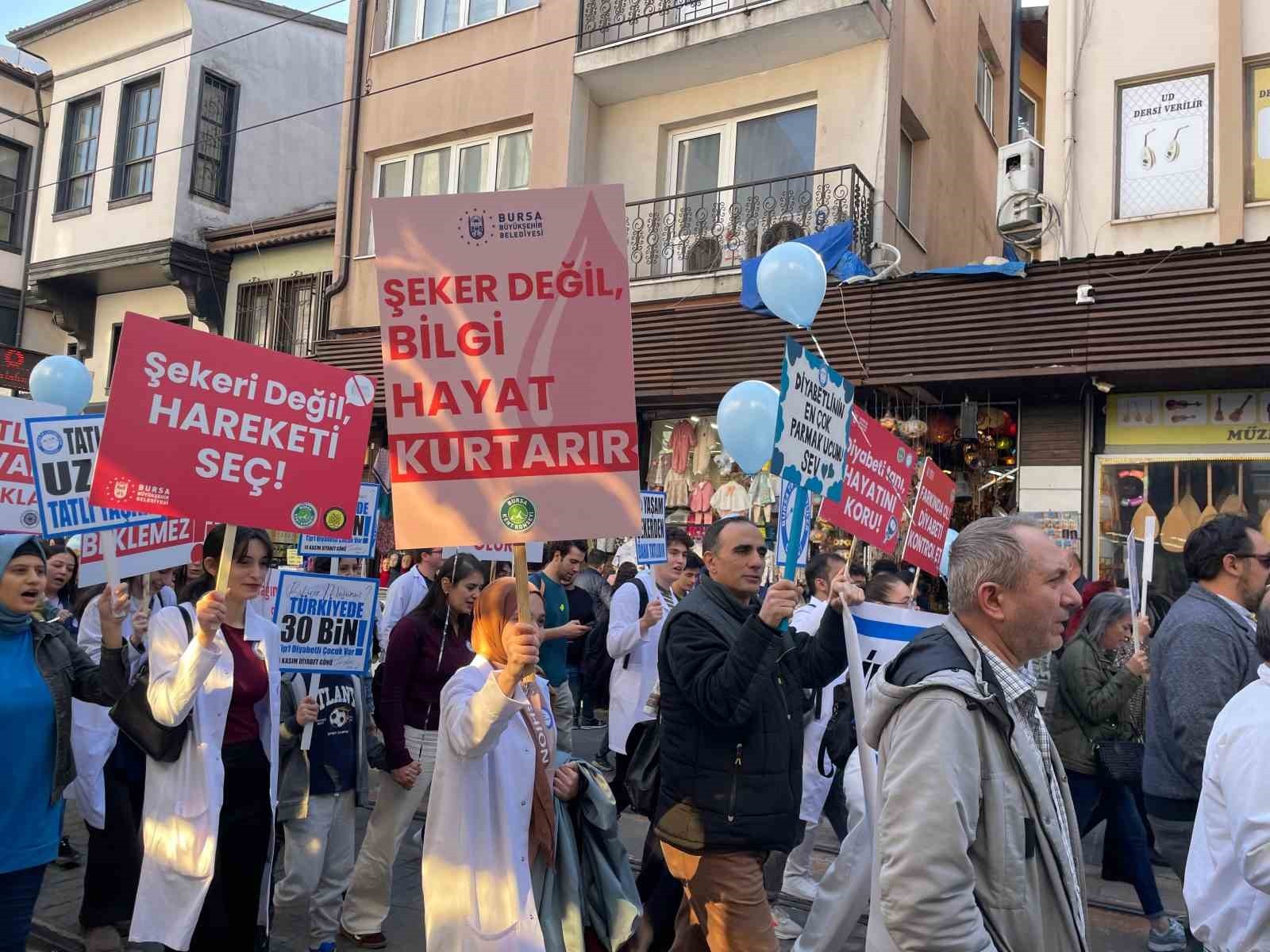 BURSA BÜYÜKŞEHİR BELEDİYESİ, BURSA KENT KONSEYİ VE BURSA TİP 1 DİYABETLİLER DERNEĞİ İŞ BİRLİĞİYLE...