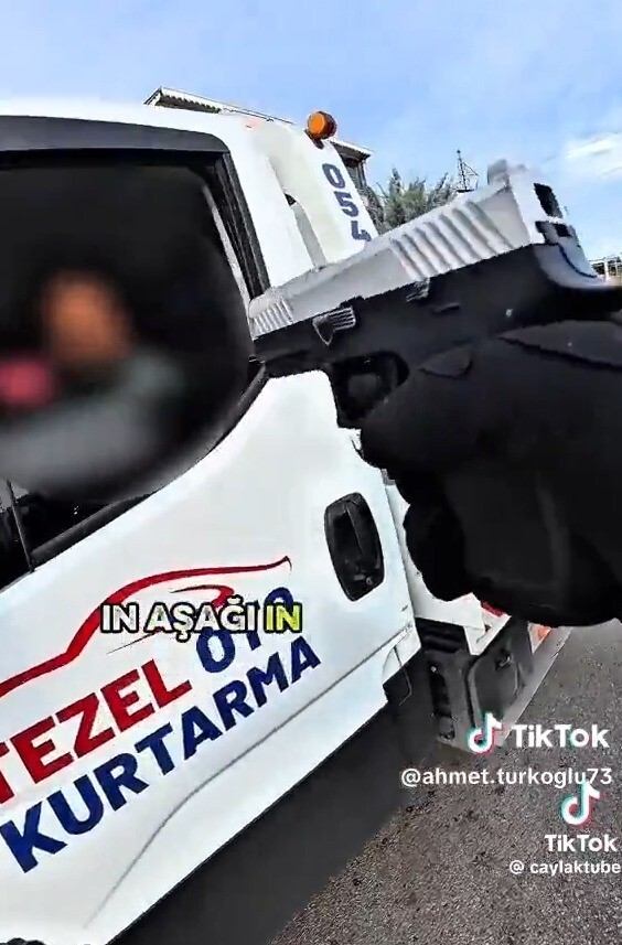 BURSA’DA SOSYAL MEDYADA PAYLAŞILAN SAHTE ÇEKİCİ BASKINI VİDEOSUYLA İLGİLİ BURSA İL EMNİYET...