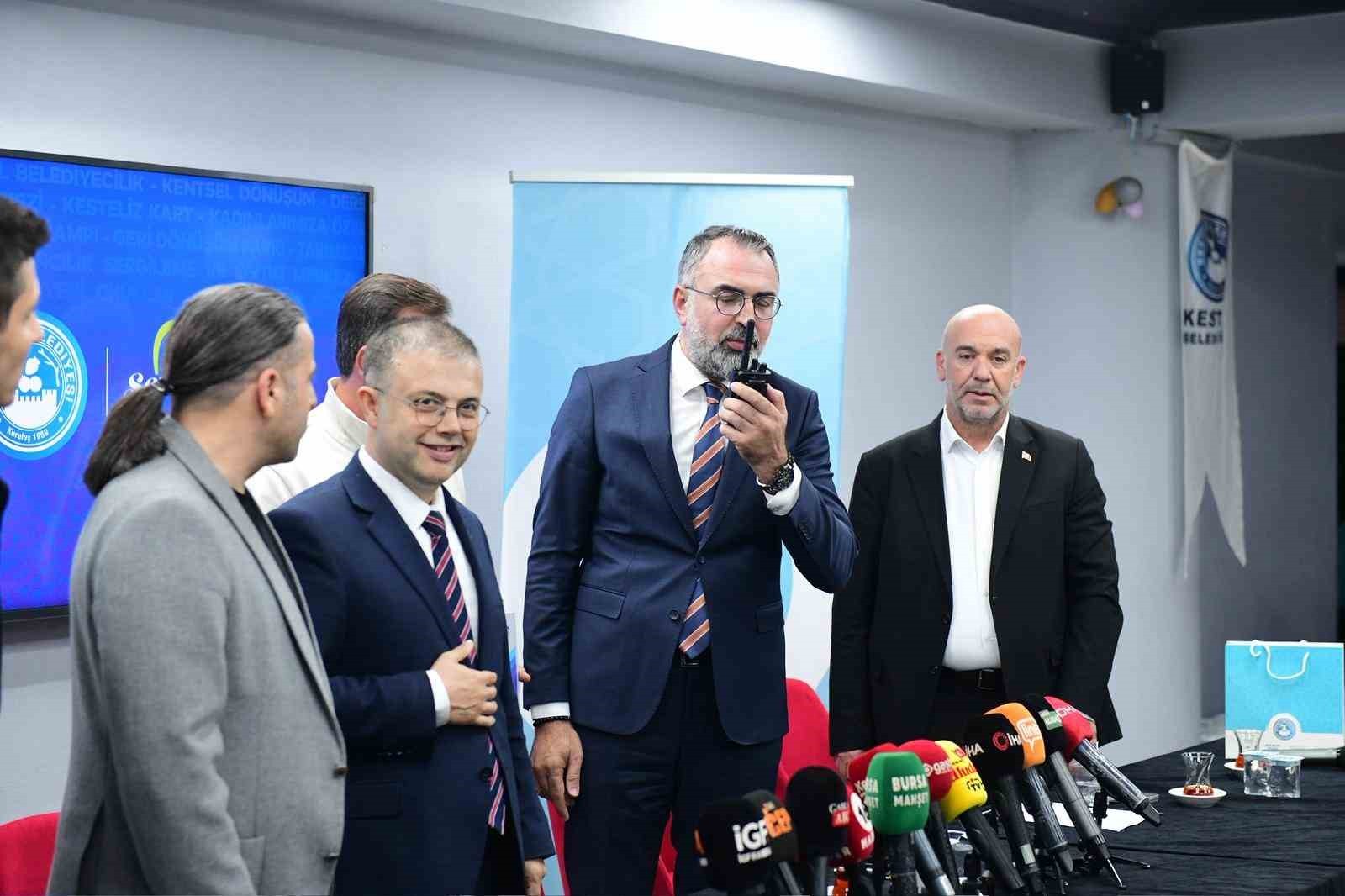 BURSA’NIN KESTEL İLÇESİNDE, AFET ANLARINDA İLETİŞİM KOPUKLUKLARINI ÖNLEMEK AMACIYLA YENİ BİR...