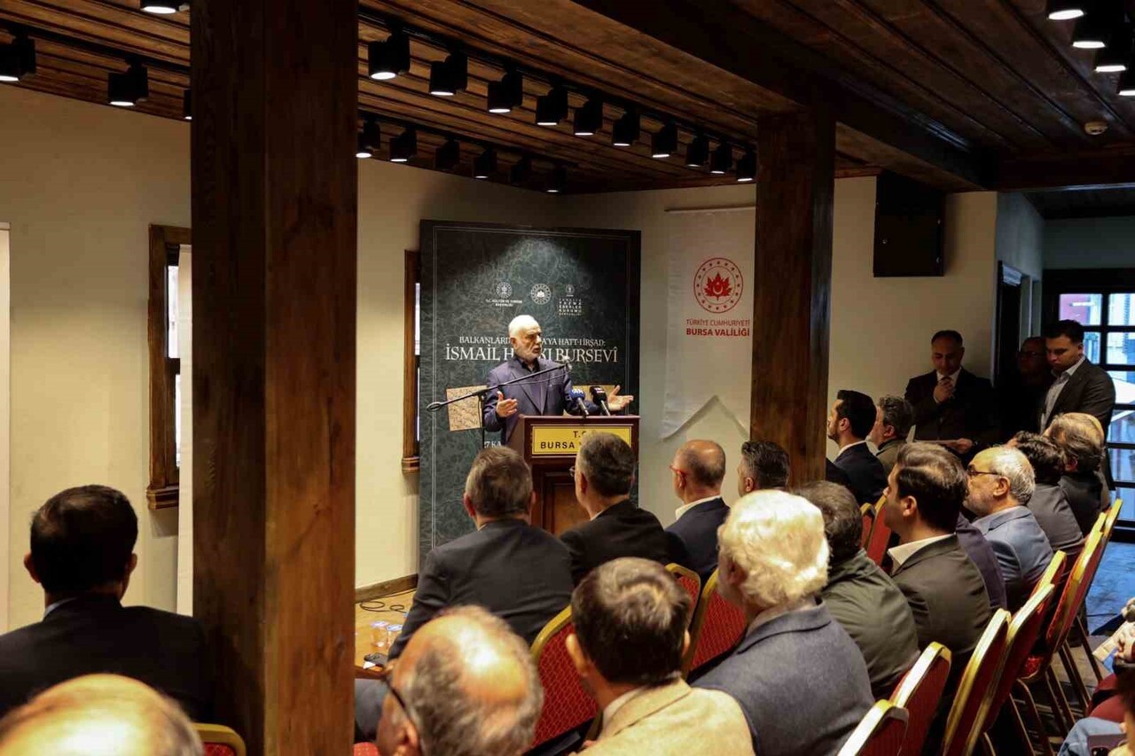 BURSA VALİLİĞİ VE TÜRKİYE YAZMA ESERLER KURUMU (TÜYEK) İŞ BİRLİĞİYLE DÜZENLENEN "BALKANLARDAN...