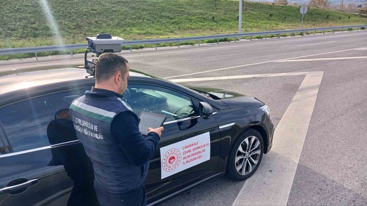 ÇANAKKALE’DE ÇEVRE, ŞEHİRCİLİK VE İKLİM DEĞİŞİKLİĞİ BAKANLIĞI TARAFINDAN HAYATA GEÇİRİLEN EGZOZ...