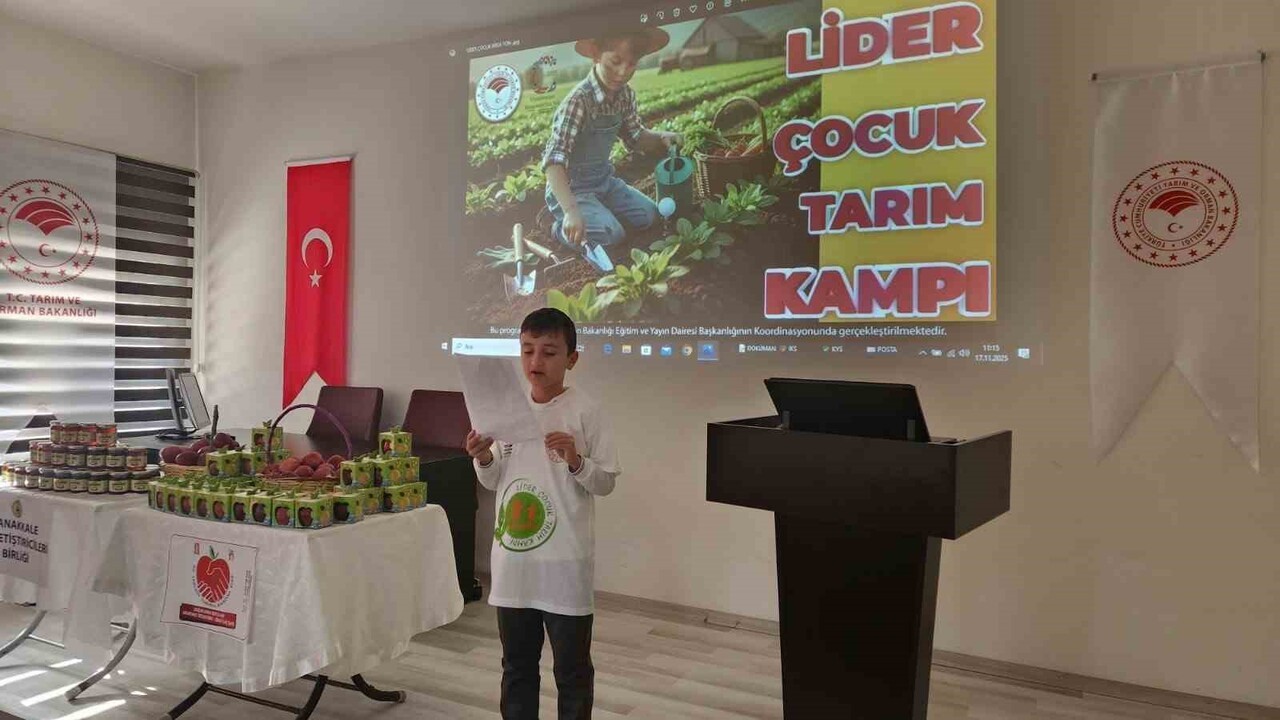 ÇANAKKALE’DE ‘LİDER ÇOCUK TARIM KAMPI’ İLE KOOPERATİFÇİLİK ANLAYIŞI ÖĞRENCİLERE...
