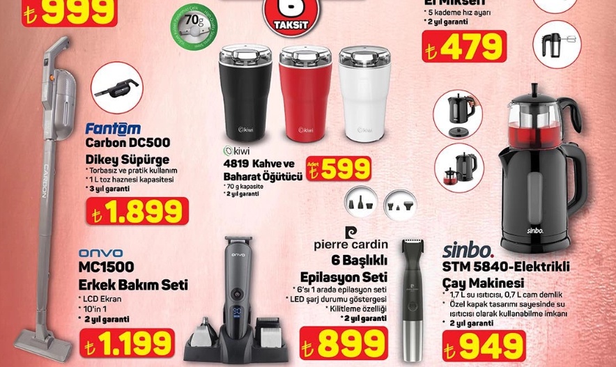 Cebini Düşünenler Perşembe Sabahı Kapıda! A101 27 Kasım Kataloğu: Kışa Hazır Olacaksınız 