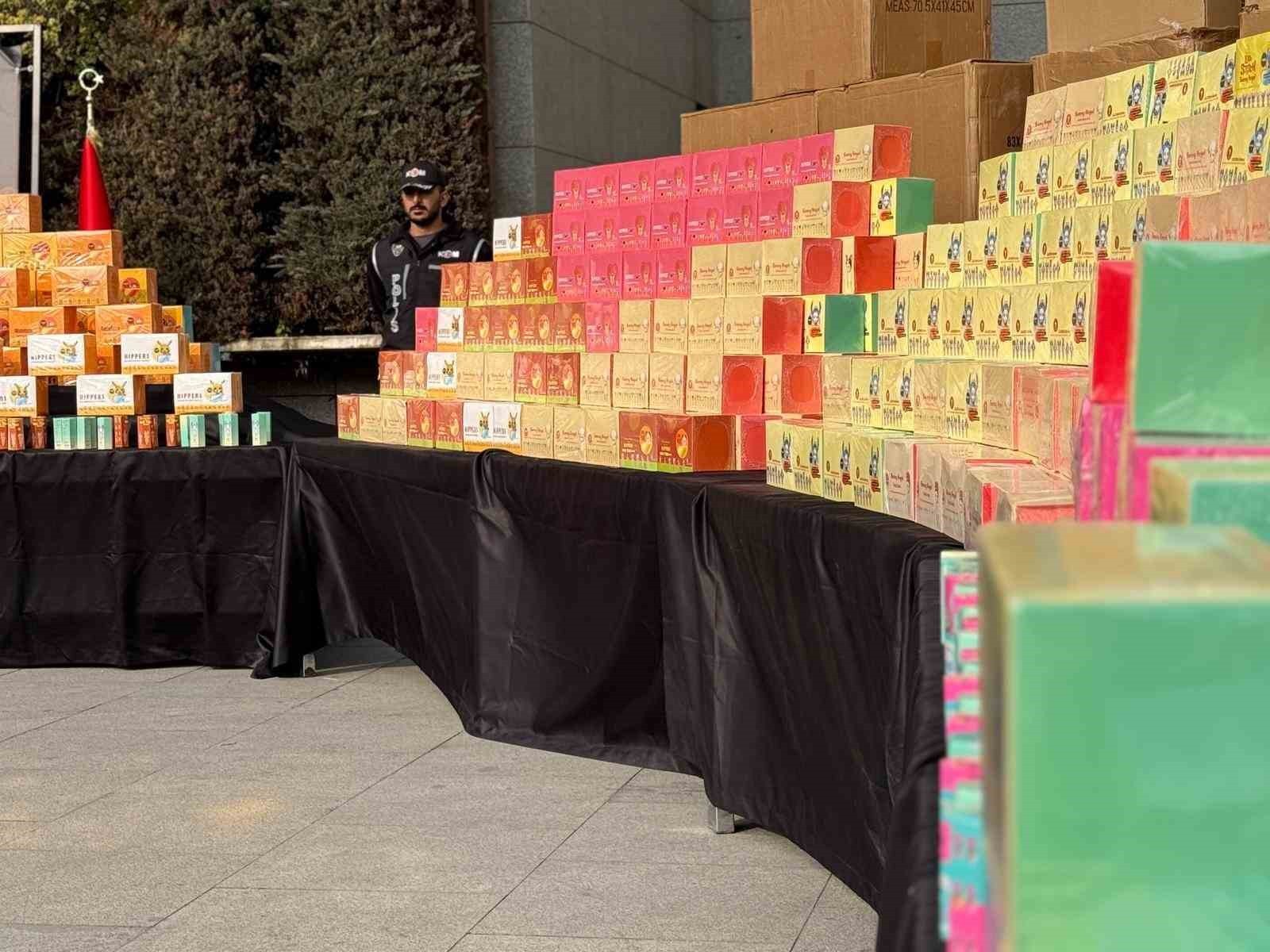 ÇİN'DEN YASA DIŞI YOLLARLA YURDA SOKULDUĞU ÖNE SÜRÜLEN MİLYONLARCA LİRA DEĞERİNDE 125 BİN 875...