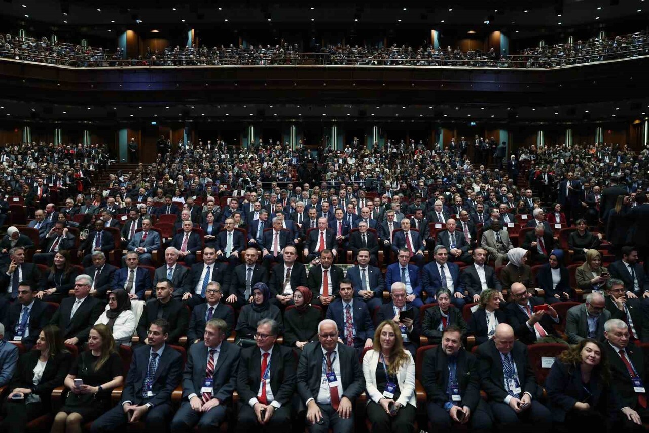 CUMHURBAŞKANI RECEP TAYYİP ERDOĞAN, BEŞTEPE MİLLET KONGRE VE KÜLTÜR MERKEZİ’NDE GERÇEKLEŞTİRİLEN...