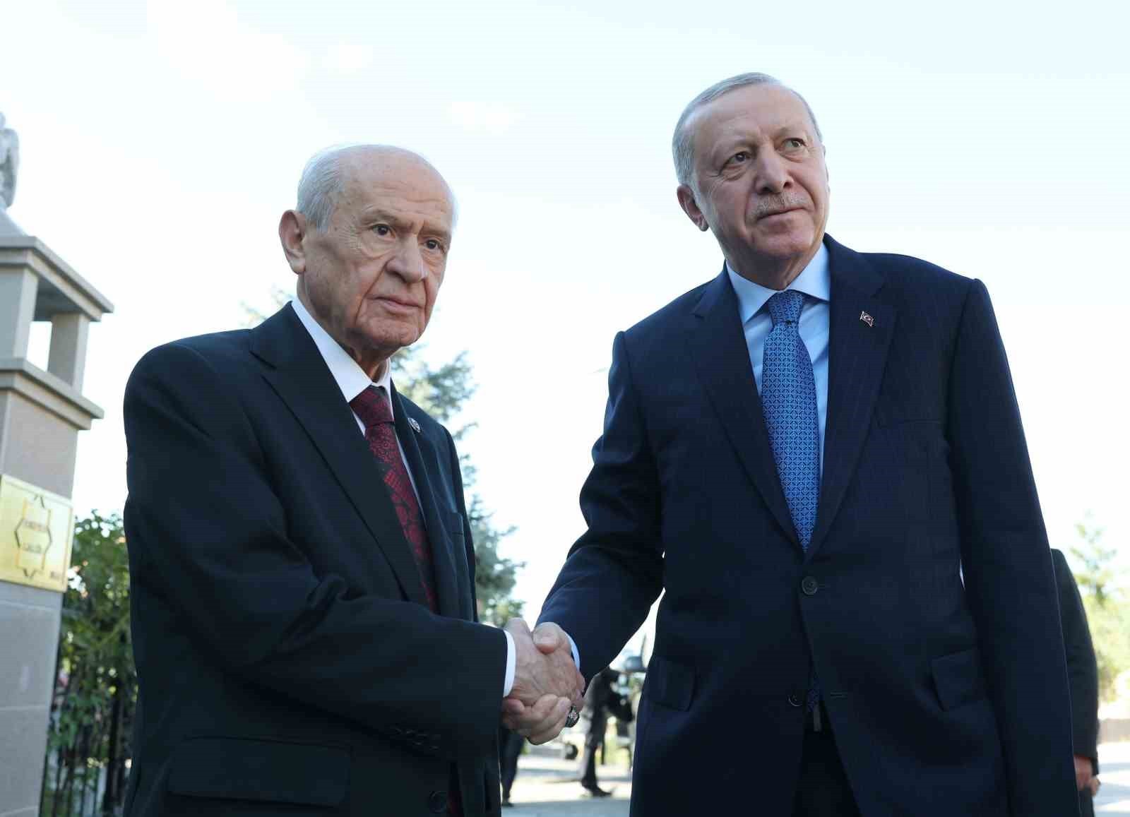 CUMHURBAŞKANI RECEP TAYYİP ERDOĞAN, BUGÜN MHP GENEL BAŞKANI DEVLET BAHÇELİ'Yİ ZİYARET EDECEK...