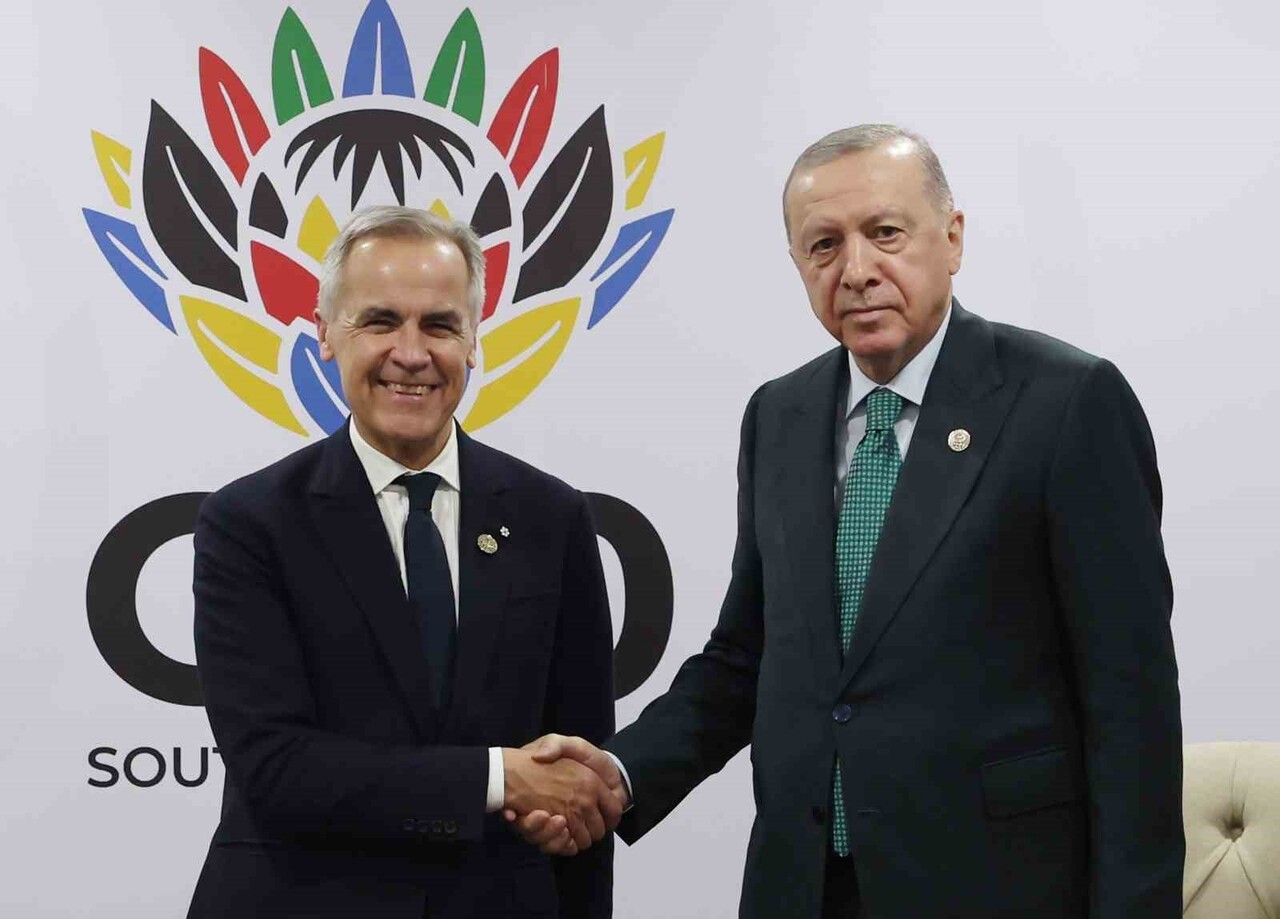 CUMHURBAŞKANI RECEP TAYYİP ERDOĞAN, G20 LİDERLER ZİRVESİ İÇİN BULUNDUĞU GÜNEY AFRİKA'NIN...