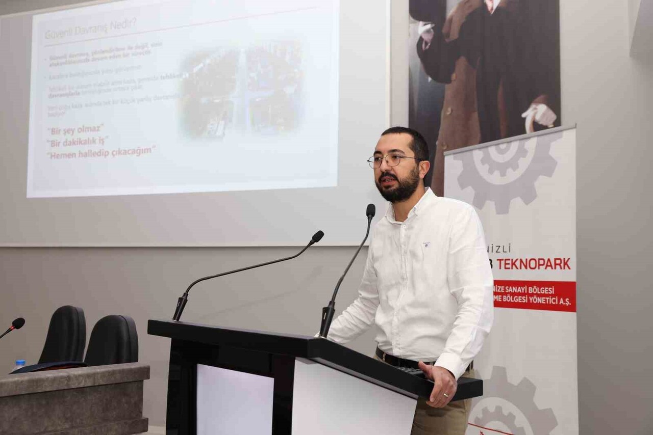 DENİZLİ ORGANİZE SANAYİ BÖLGESİ, ÇALIŞANLARININ İŞ SAĞLIĞI VE GÜVENLİĞİ KONUSUNDAKİ FARKINDALIĞINI...