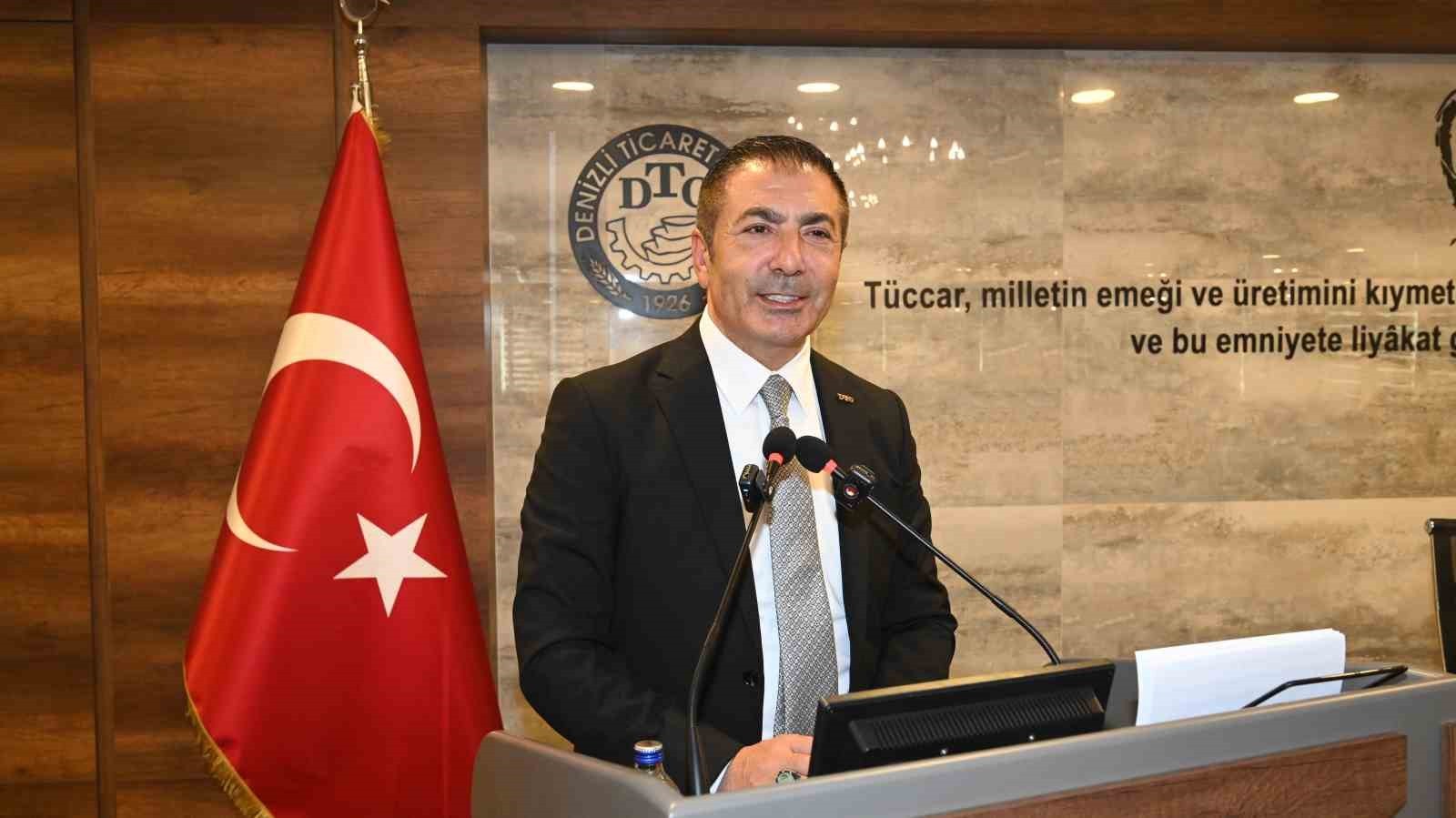 DENİZLİ TİCARET ODASI (DTO), KASIM AYININ OLAĞAN MECLİS TOPLANTISINI YAPTI. KISA BİR KONUŞMAYLA...